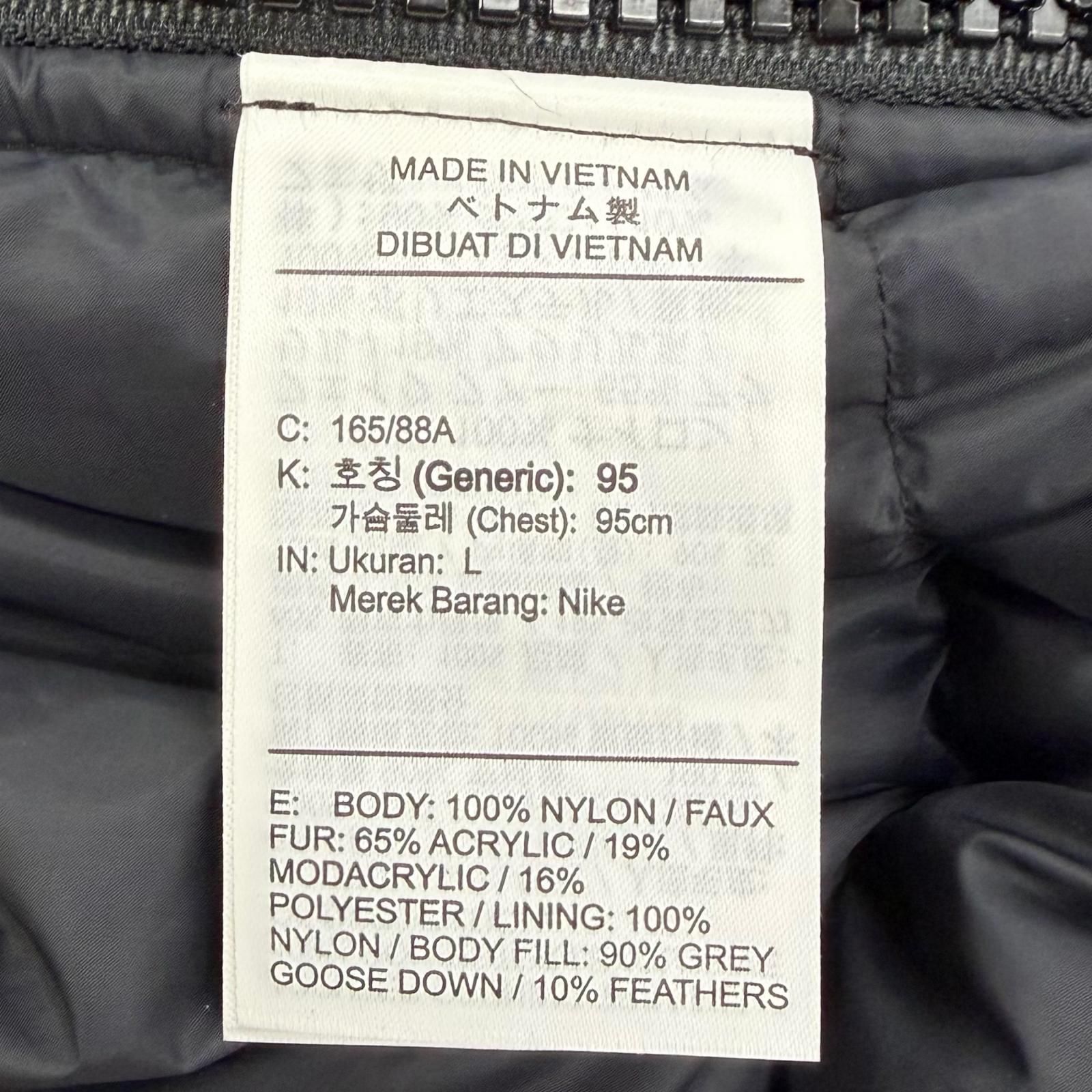 極美品☆NIKE Sacai ナイキ サカイ CT3267-010 WOMENS PARKA フェイク 