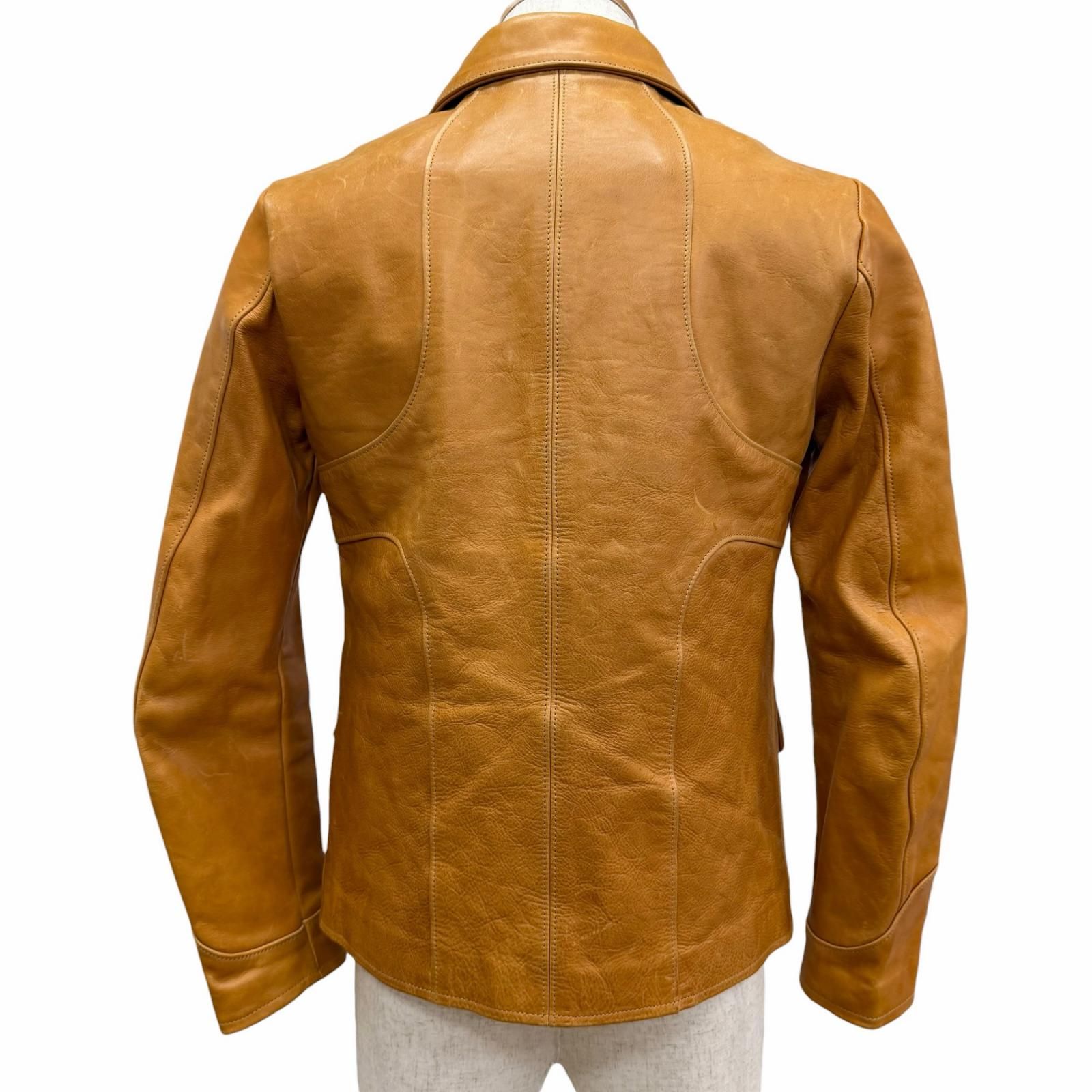 良品□JOE McCOY ジョーマッコイ MJ15011 ホースハイド 70s LEATHER