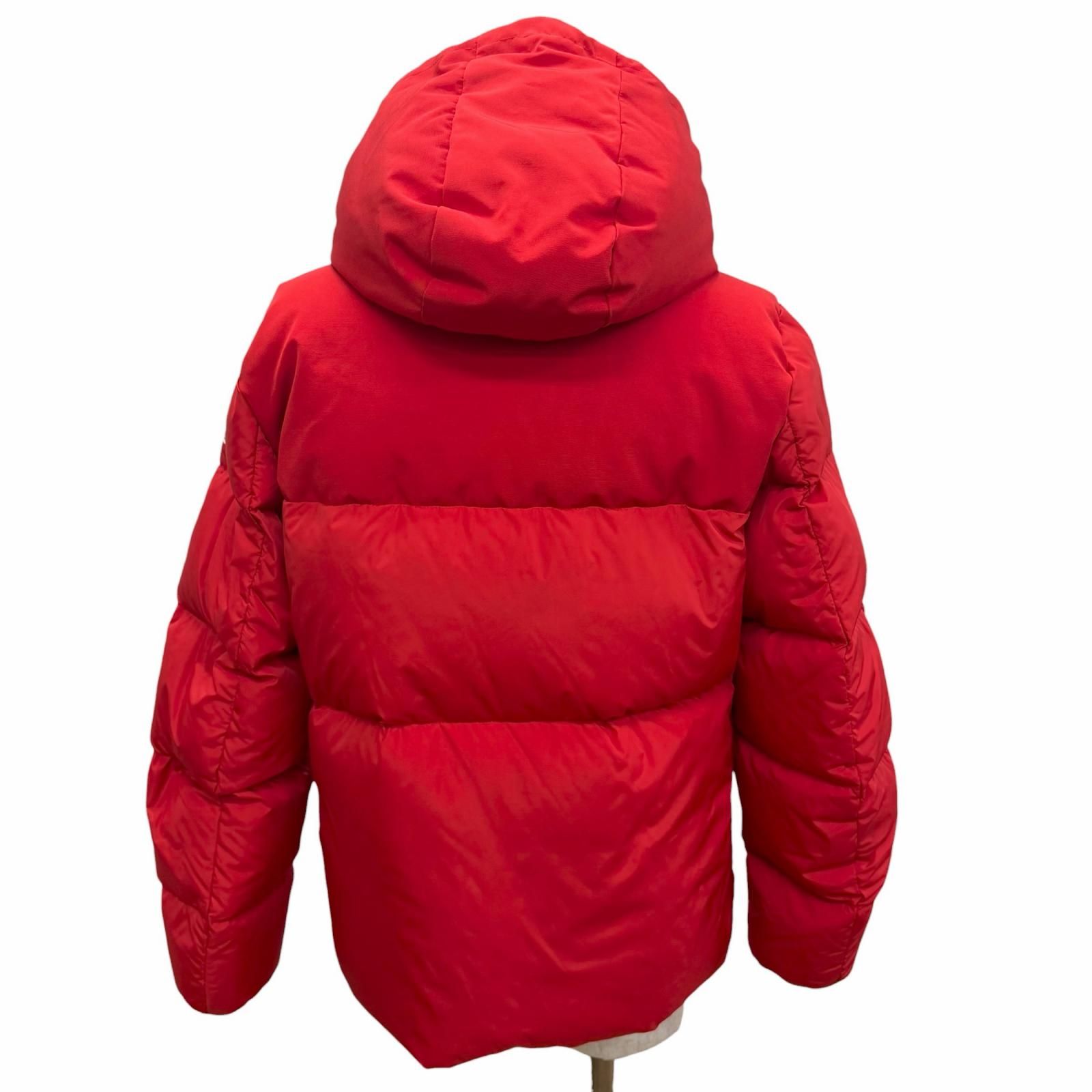美品□MONCLER モンクレール MONTCLAR GIUBBOTTO フードロゴ刺繍 エン