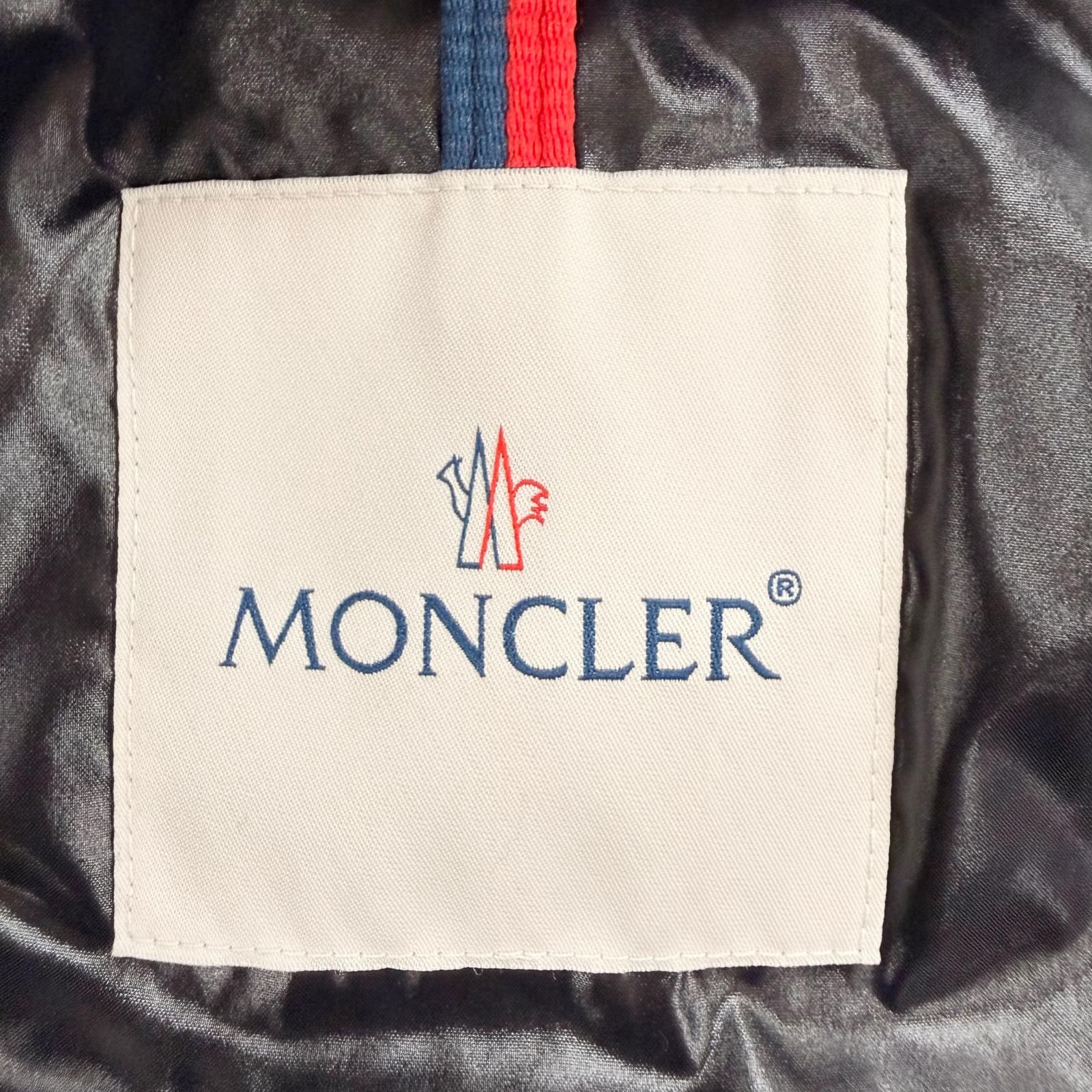 極美品◇MONCLER モンクレール 21-22AW HYOSERIS アルパカ混 ロゴ