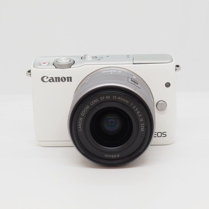 【中古】(キヤノン) Canon EOS M10/EF-M15-45 IS STM キット ホワイト