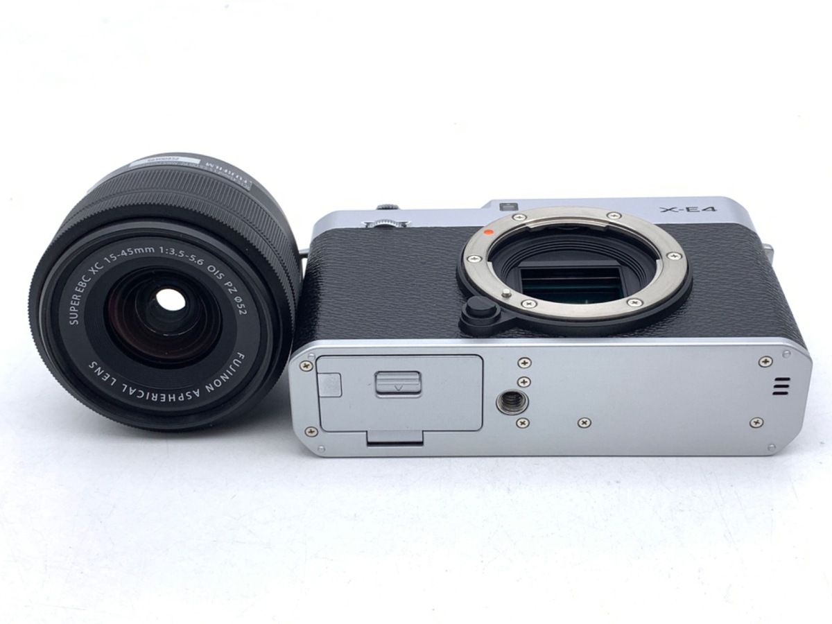 中古】 【並品】 フジフイルム X-E4 XC15-45mmレンズキット シルバー 