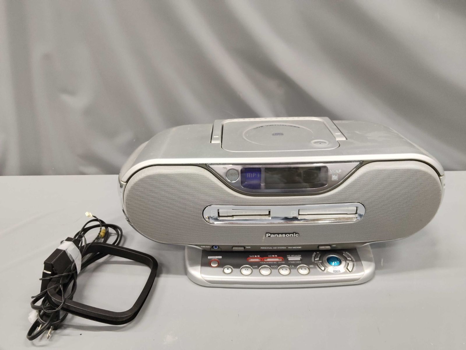Panasonic パナソニック RX-MDX80 CD MD ラジカセ - メルカリ
