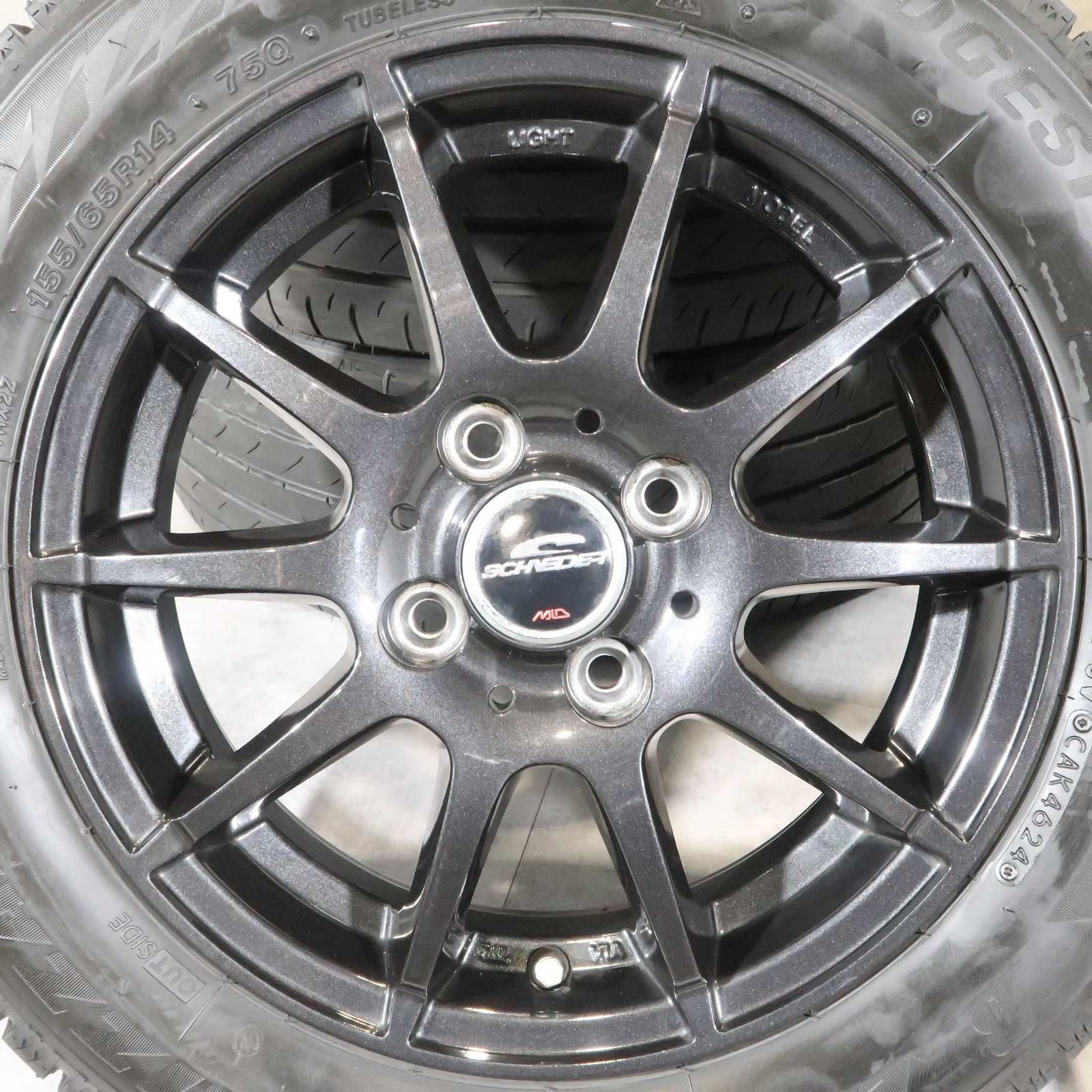 軽自動車 等に 4本 社外 14インチ スタッドレス ブリヂストン 軽自動車 等に 4本 社外 14インチ スタッドレス ブリヂストン