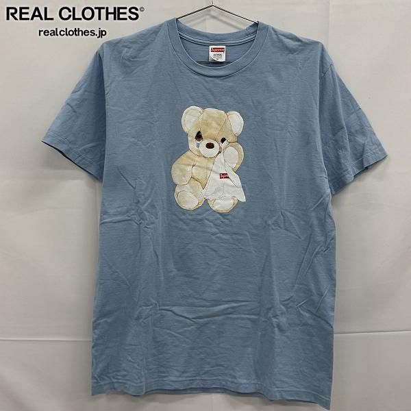 Supreme/シュプリーム【25SS】Bear Tee Powder Blue/ベア 半袖Tシャツ 