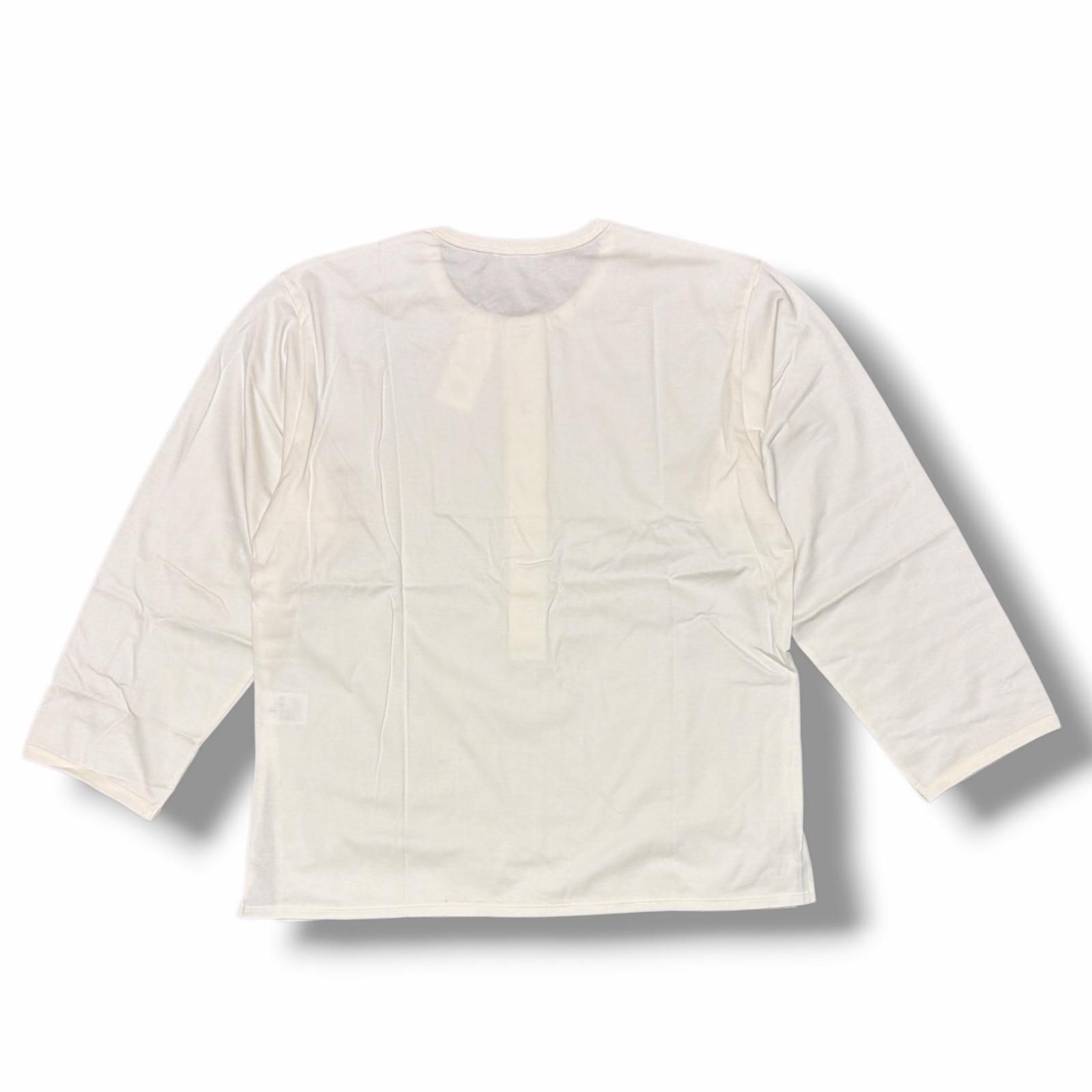 参考上代20900円 未使用 MATSUFUJI 25SS Henley Neck Long Sleeve