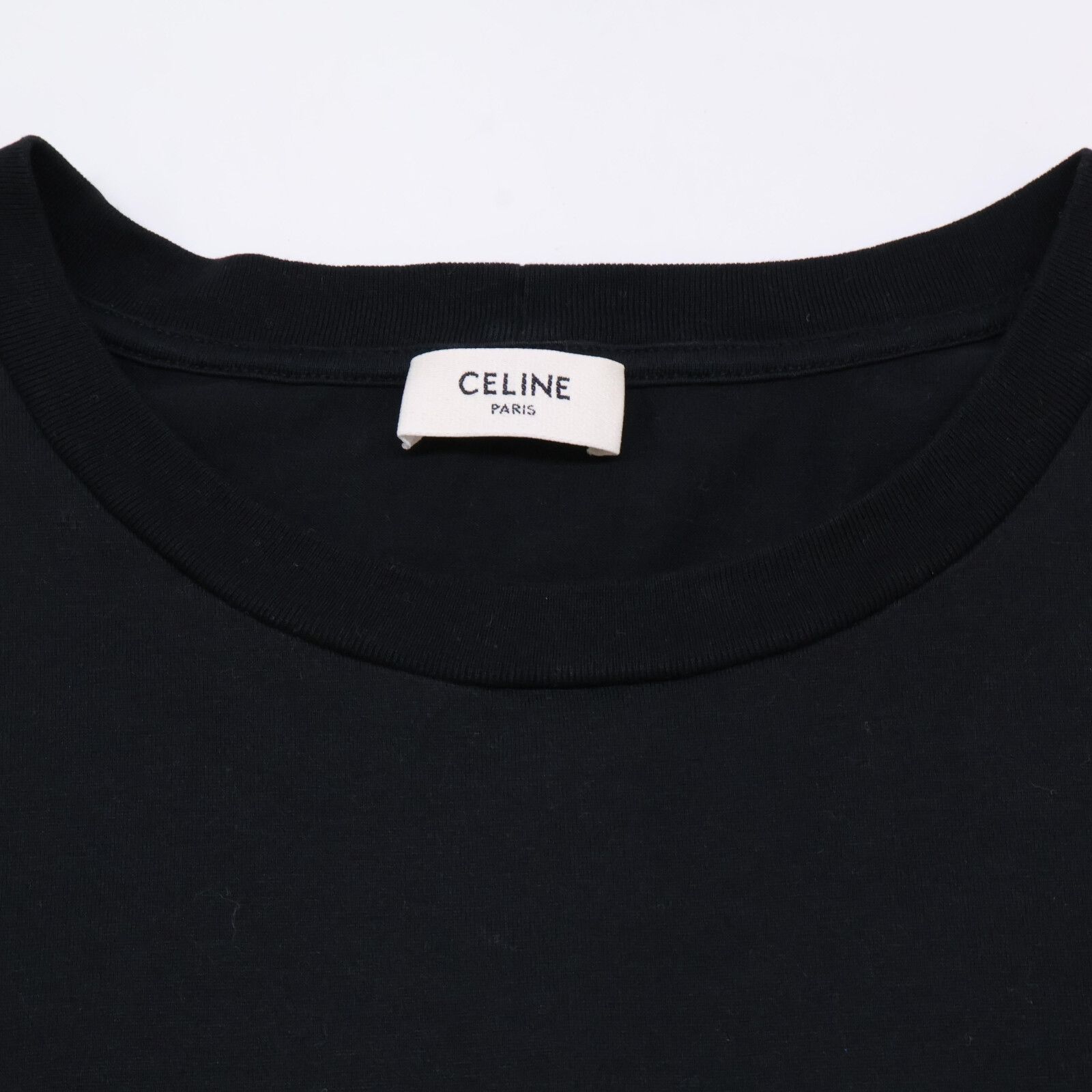 CELINE セリーヌ 2X15M671Q ブラック クラックロゴストーンデザインT