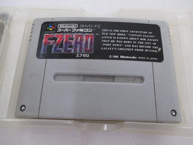 中古品 ゲーム スーパーファミコン ソフト F-ZERO エフゼロ 箱説付き
