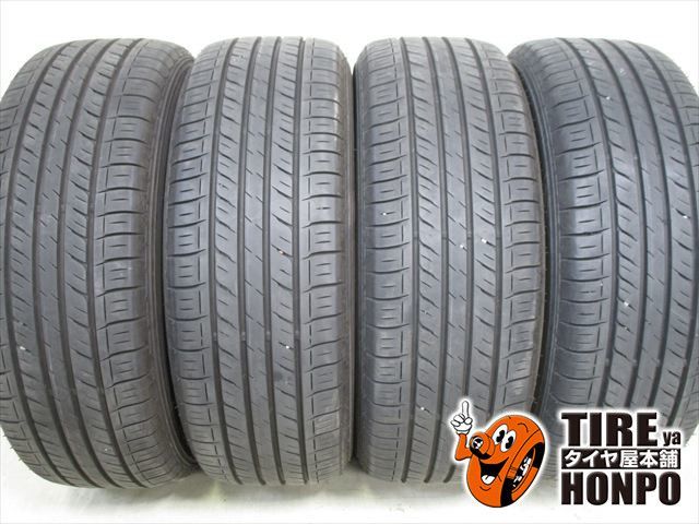 【中古 夏用】 215/60R16 95H 4本セット ダンロップ エナセーブEC300 サマータイヤ 中古タイヤ
