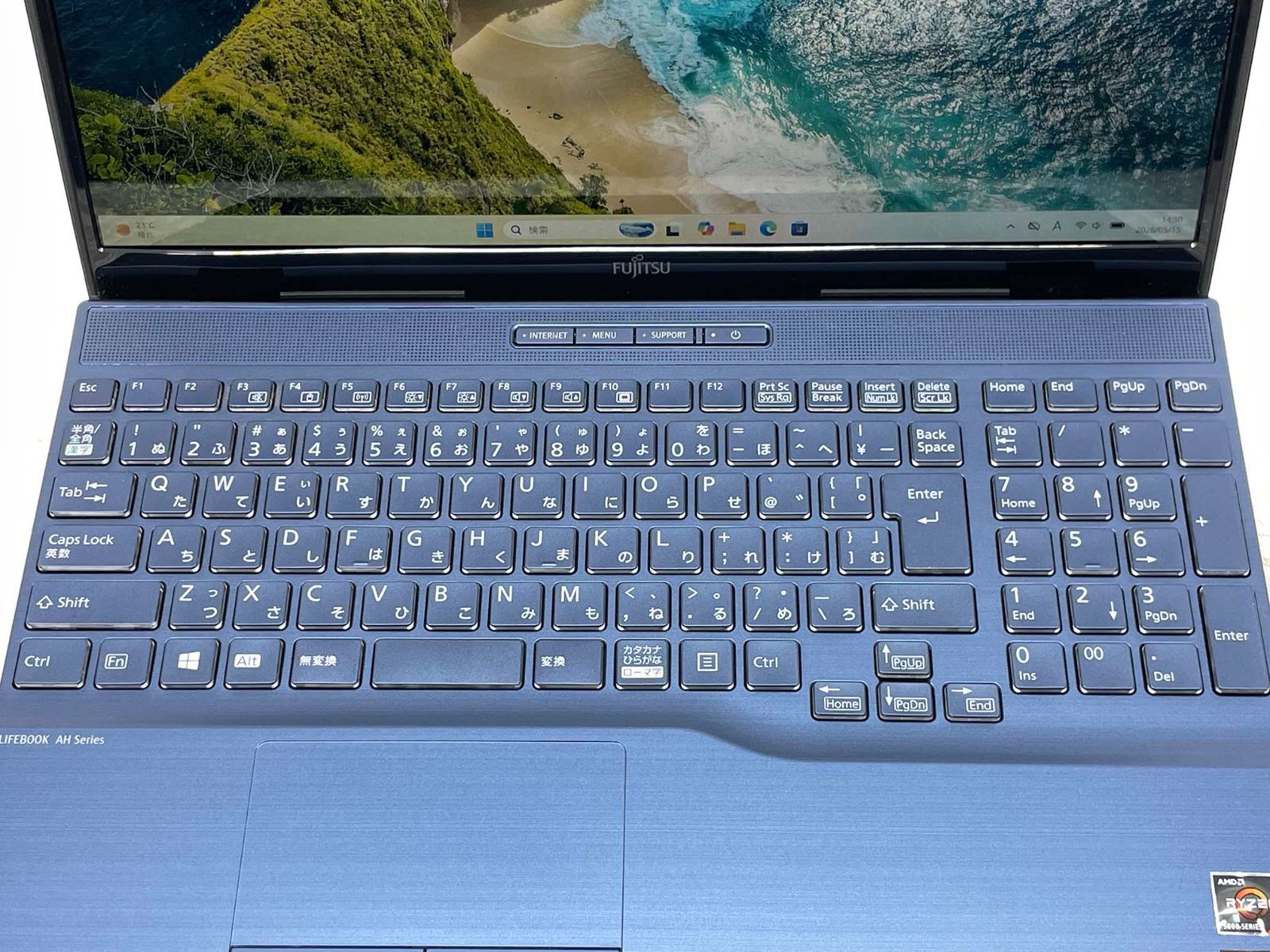 富士通 LIFEBOOK AH50/F1 Ryzen7 Win11 SSD 中古 - メルカリ