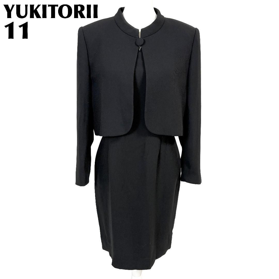 YUKITORII ワンピースセットアップ ブラックフォーマル 11