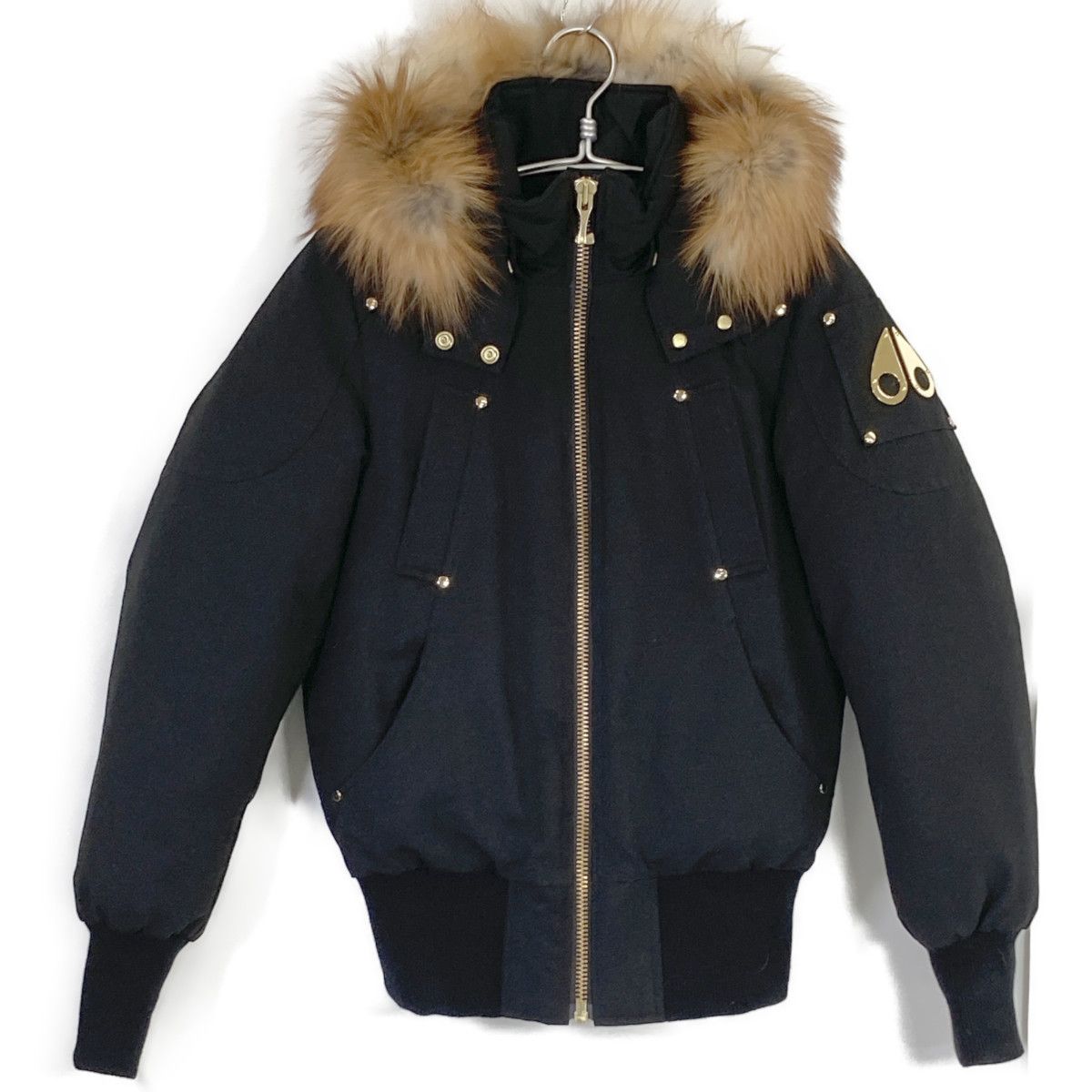 MOOSE KNUCKLES ムースナックルズ ブラック LITTLE RAPIDS BOMBER 