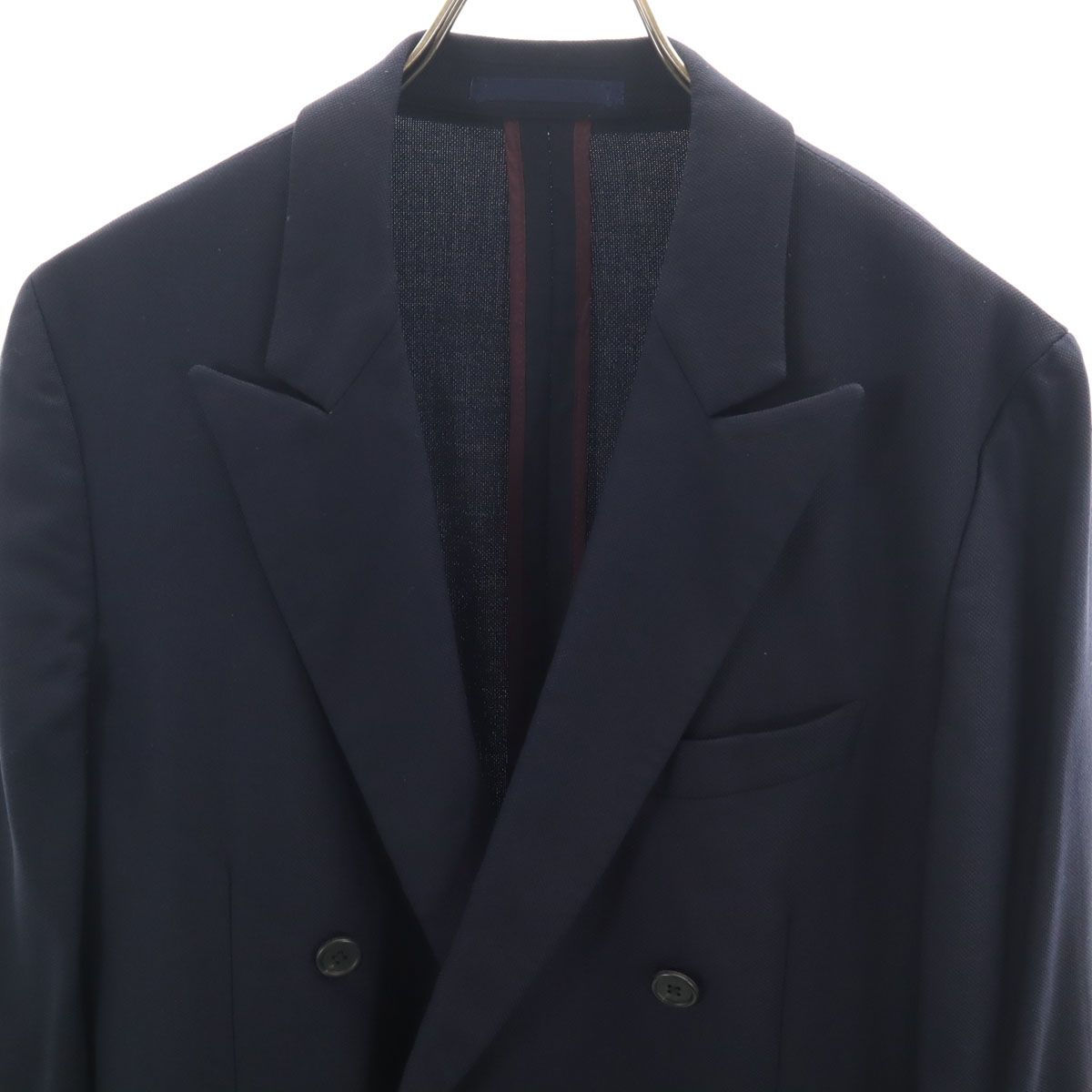Paul Smith ポールスミス ダブル テーラードジャケット M ネイビー 
