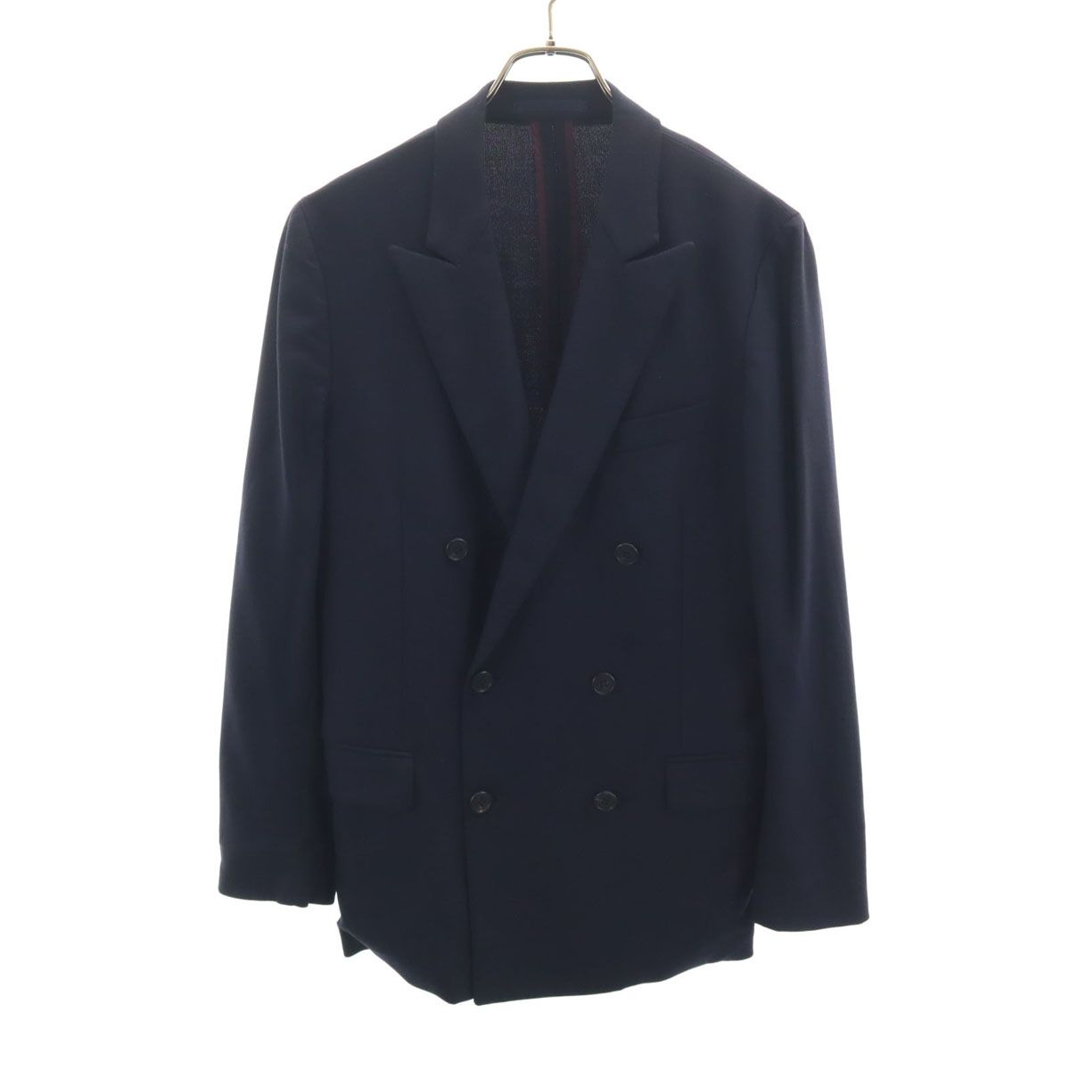 Paul Smith ポールスミス ダブル テーラードジャケット M ネイビー 