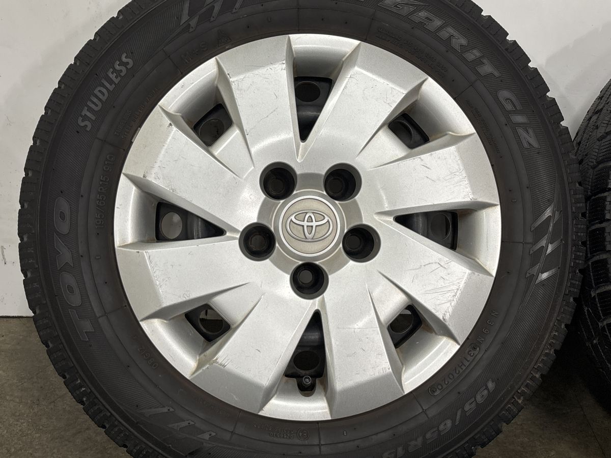 タイヤのみ販売可能】 トヨタ 純正 15in 6J +39 PCD114.3 トーヨー