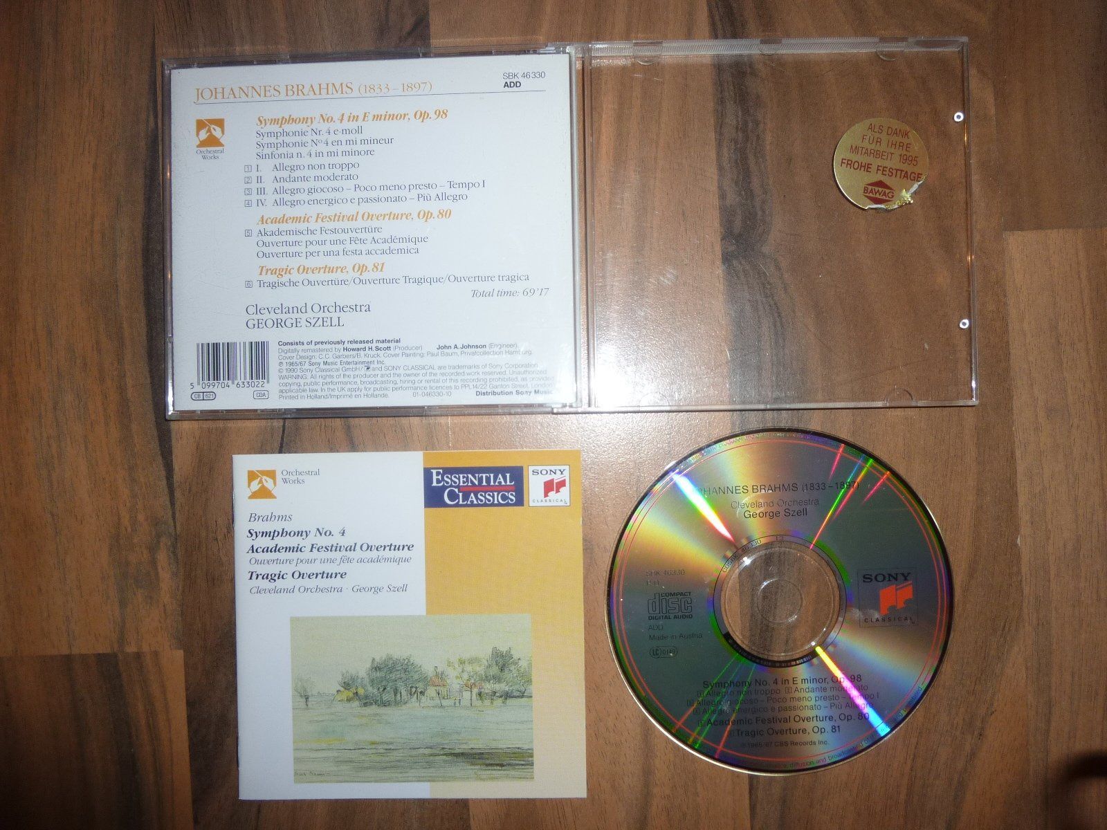 CD】Brahms: Orchestral Works - メルカリ