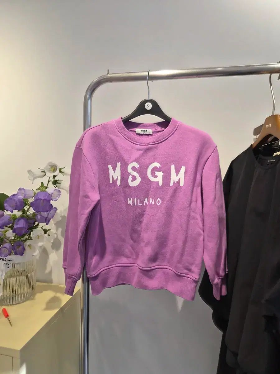 #MSGM裏起毛パーカー8y