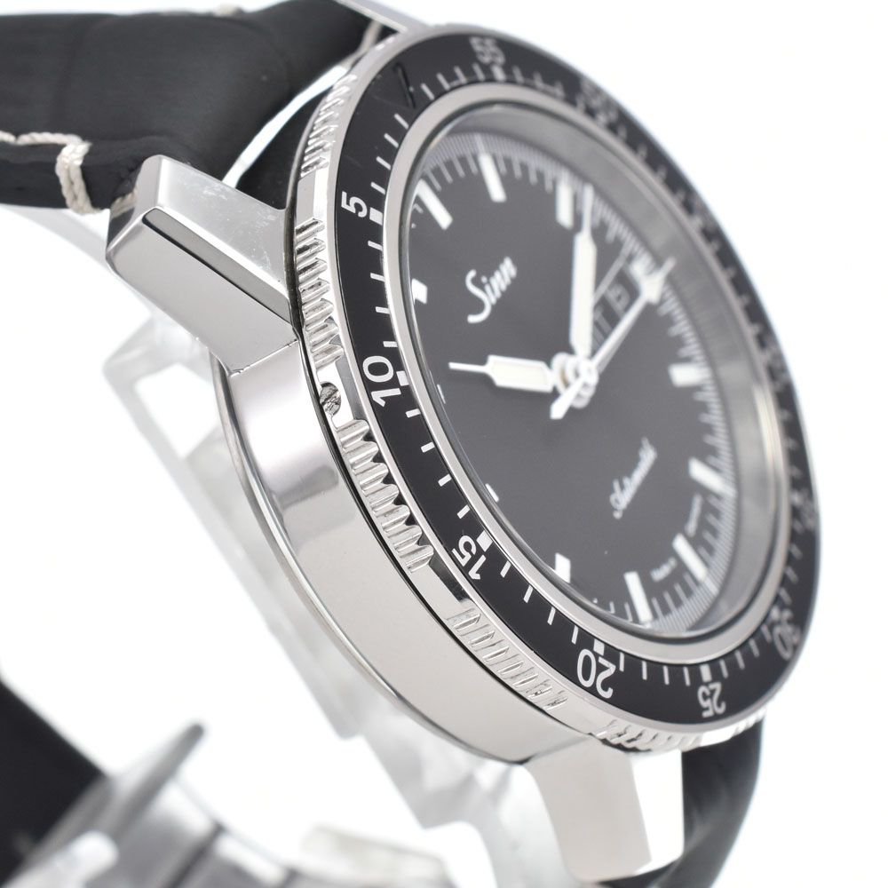 ジン Sinn 104.0886 104 パイロット ウォッチ デイデイト ブラック