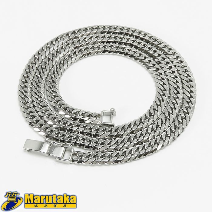 Pt850 W6面 喜平 ネックレス】約50.1g 約50cm プラチナ 造幣局検定