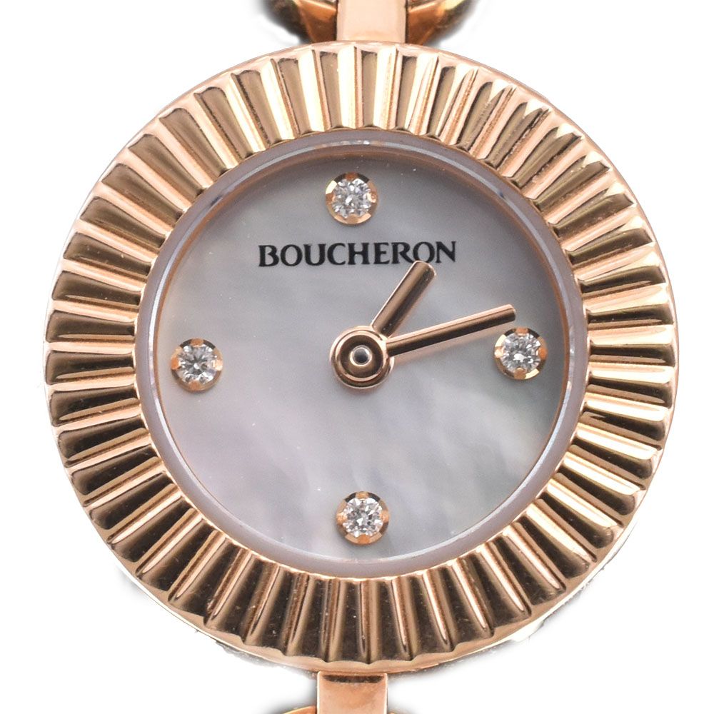 ブシュロン Boucheron WA012504 マジョリー ホワイトシェル クォーツ