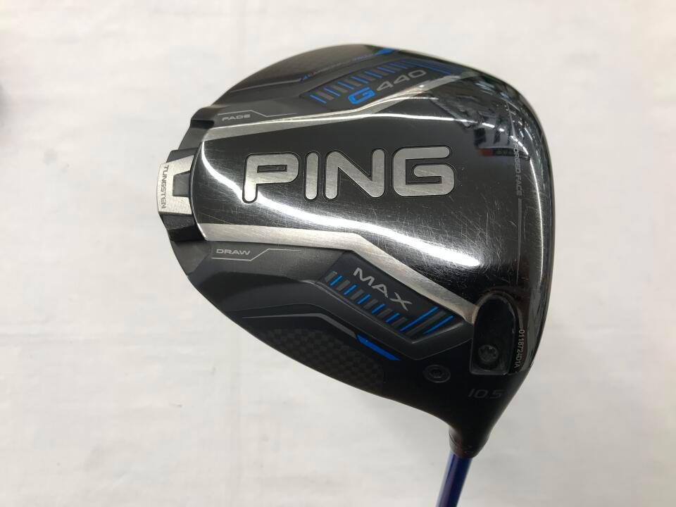 ピン G440 MAX 10.5度 ALTA J CB BLUE Sフレックス ドライバー ゴルフ 