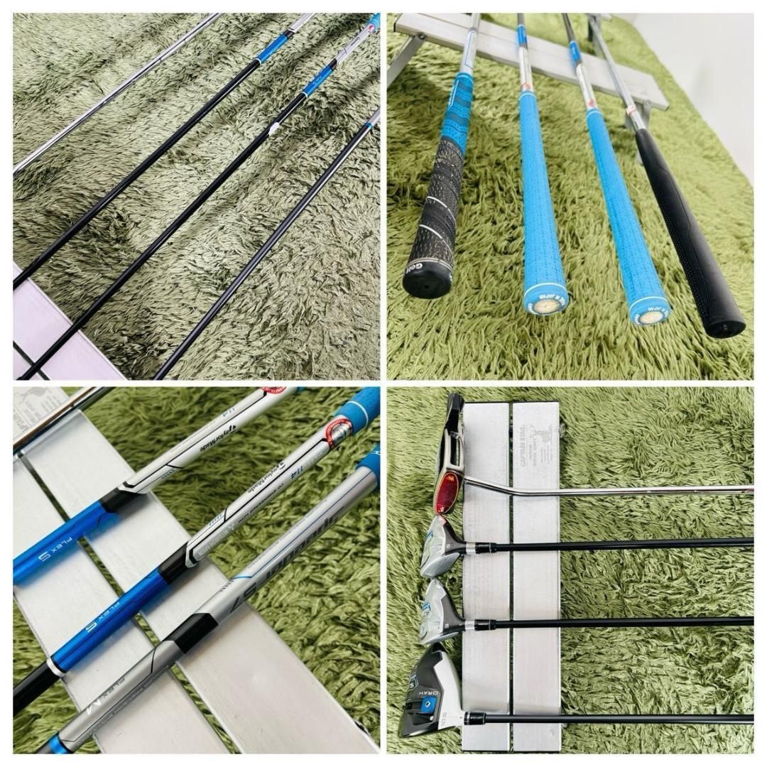 中古】テーラーメイド オールSLDR レフティ フルセット キャディバック