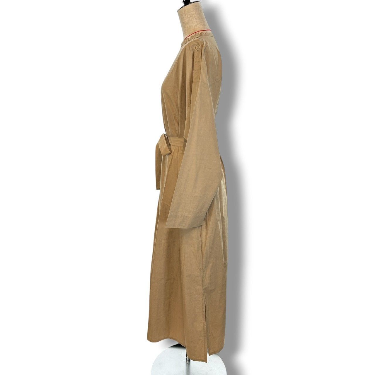 新品 未使用 タグ付き Gauze# ガーゼ コットンリネン ロングワンピース 