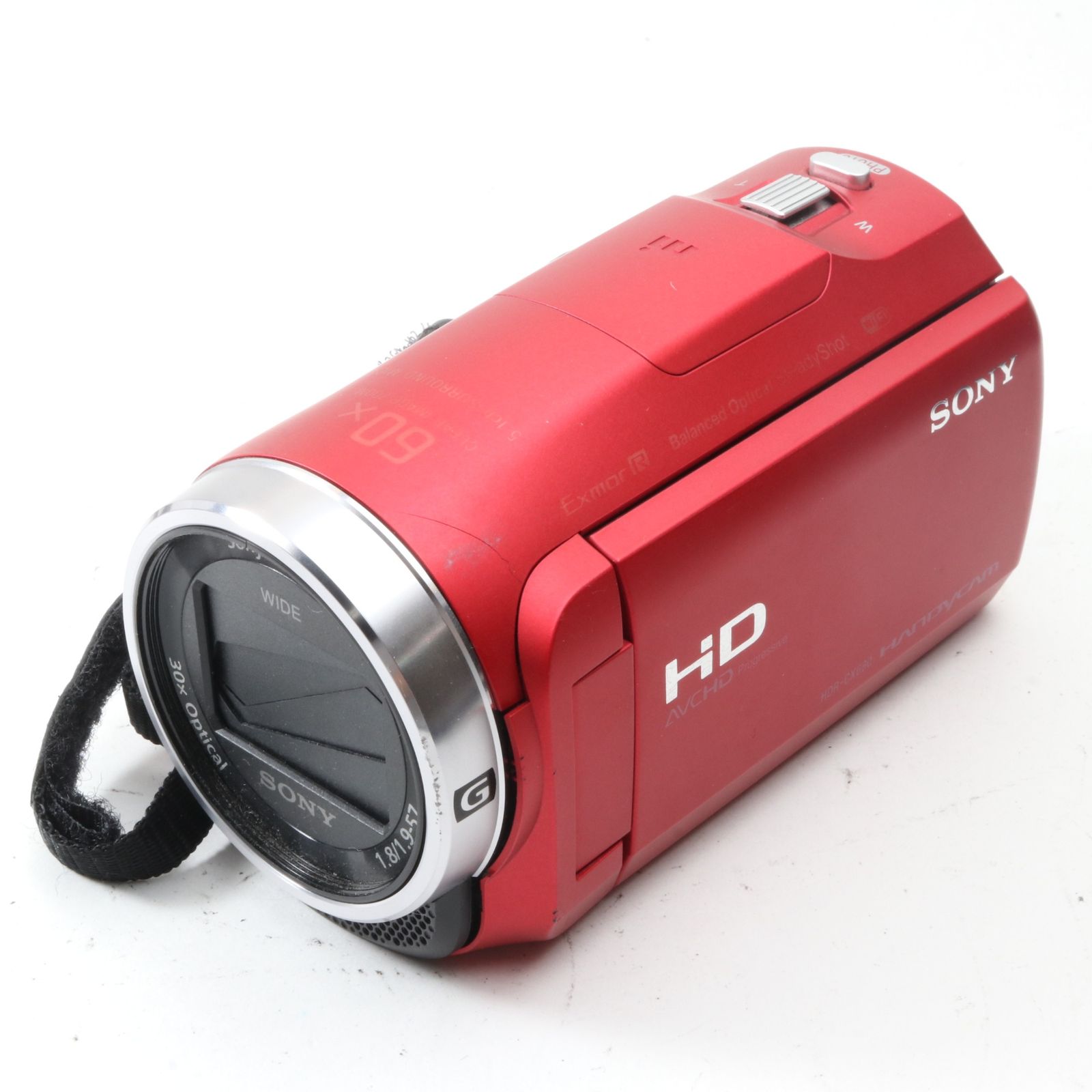 SONY Handycam HDR-CX680 レッド ビデオカメラ - メルカリ