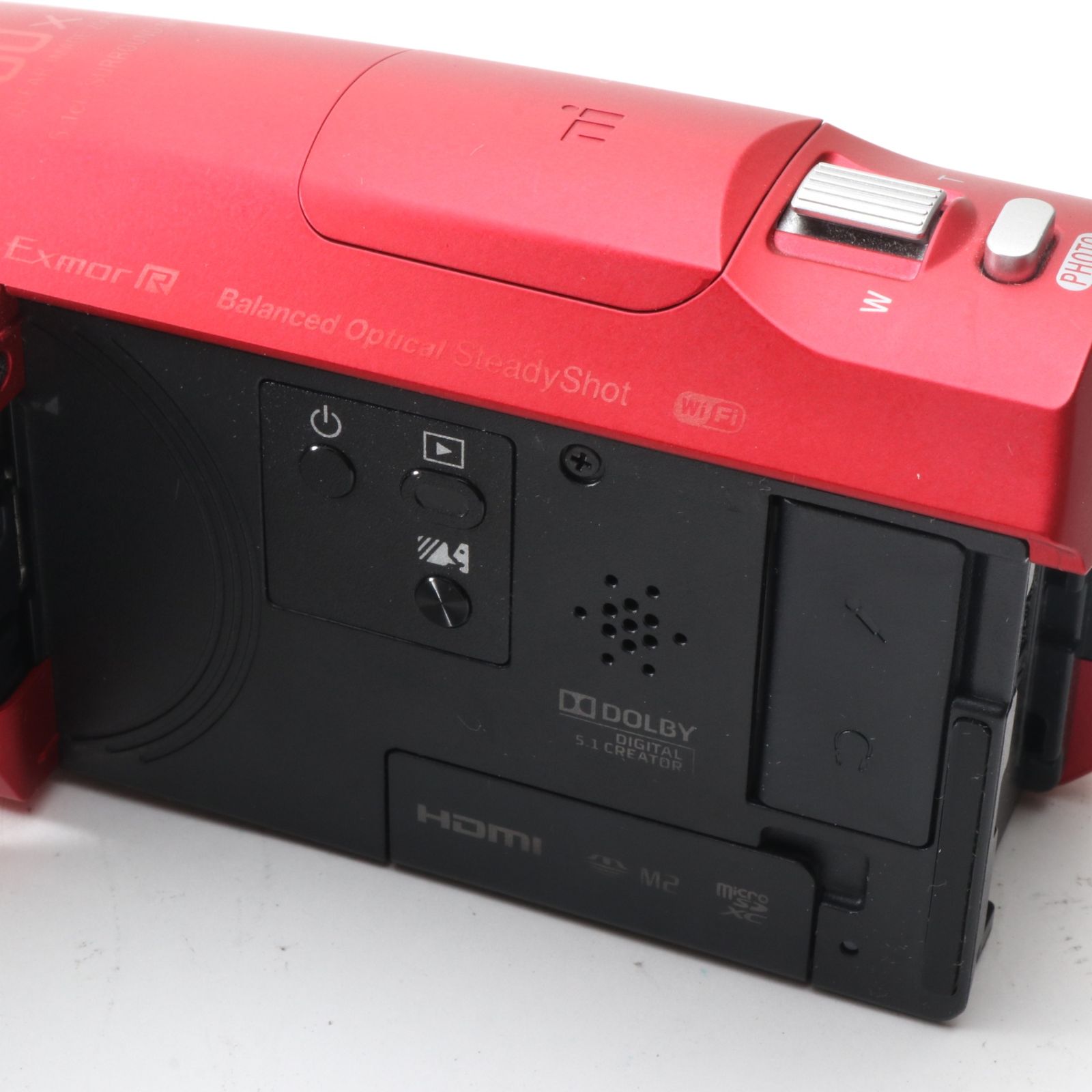 SONY Handycam HDR-CX680 レッド ビデオカメラ - メルカリ