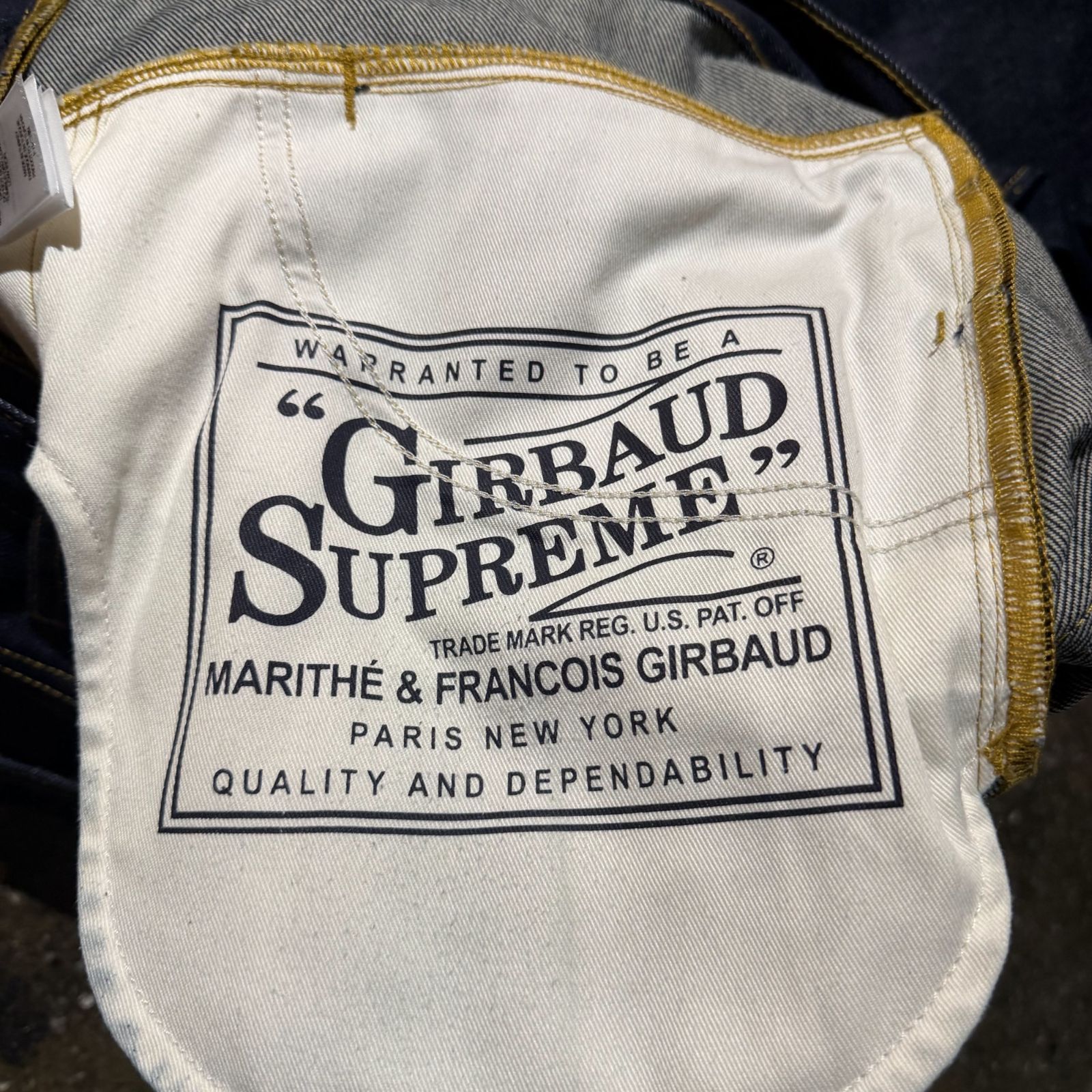 Supreme x Marithé + François Girbaud 25ss X-Seam Baggy Jean 
