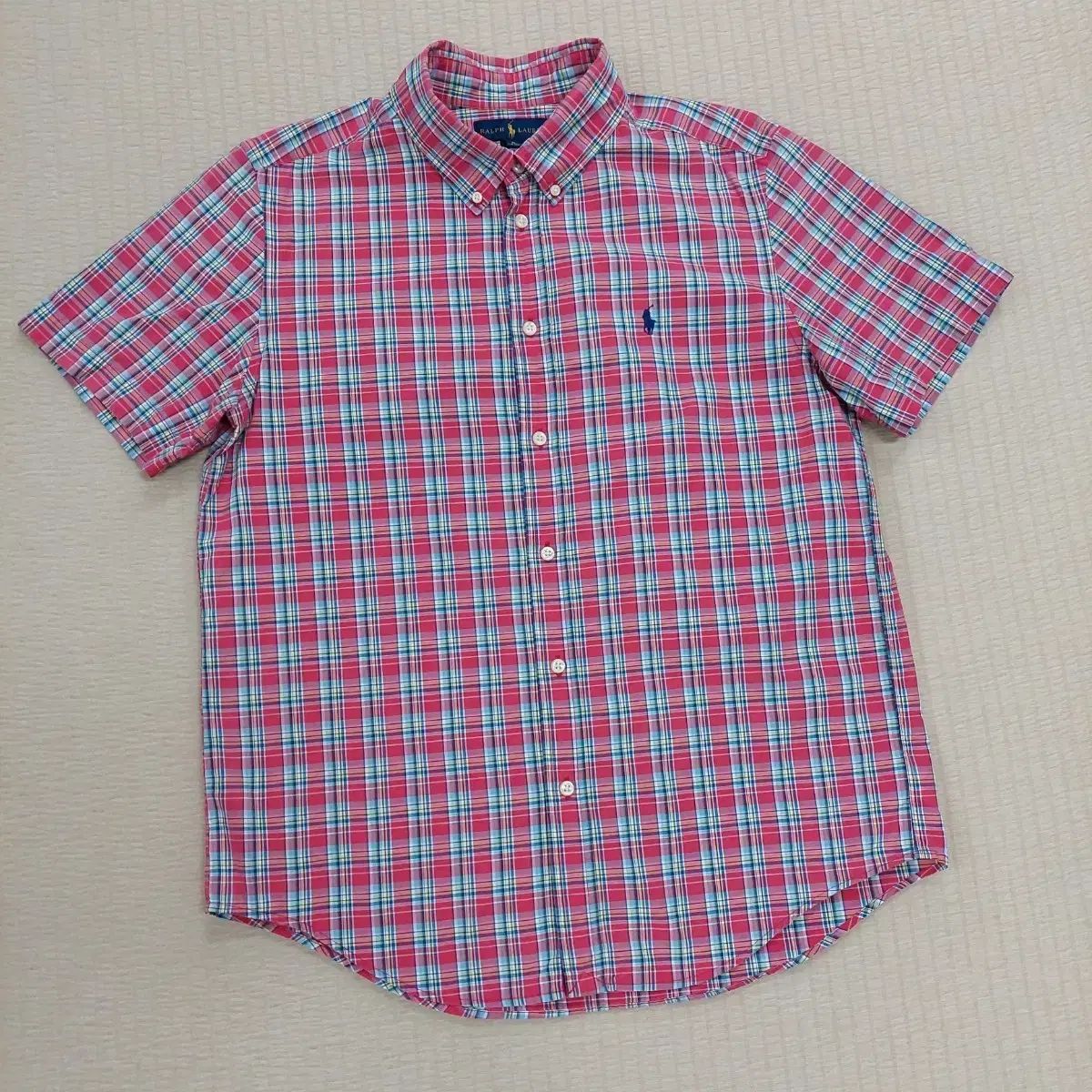 メンズ95サイズ POLO RALPH LAUREN(ポロラルフローレン) シャツ チェック柄