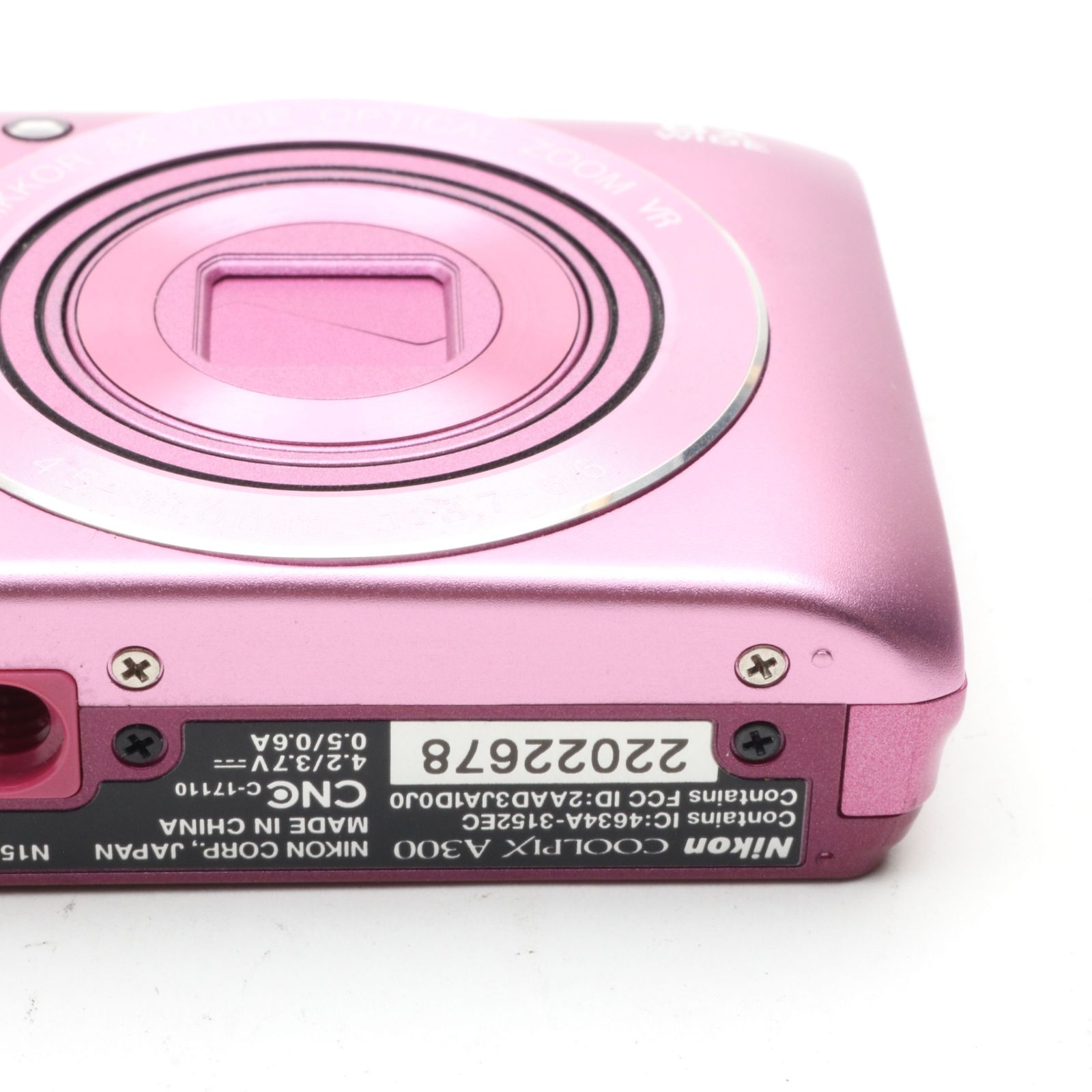 Nikon COOLPIX A300 ピンク デジタルカメラ - メルカリ