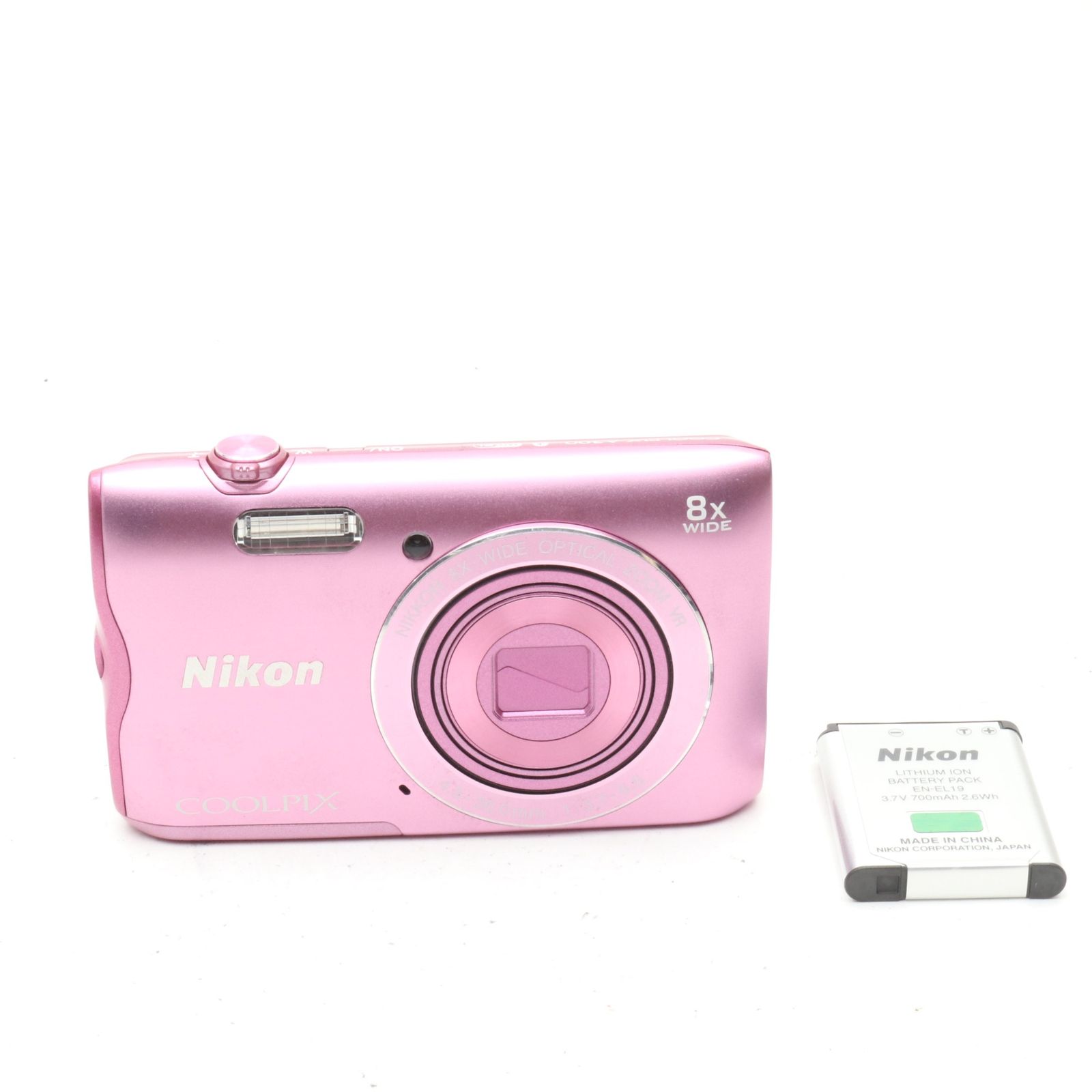 Nikon COOLPIX A300 ピンク デジタルカメラ - メルカリ