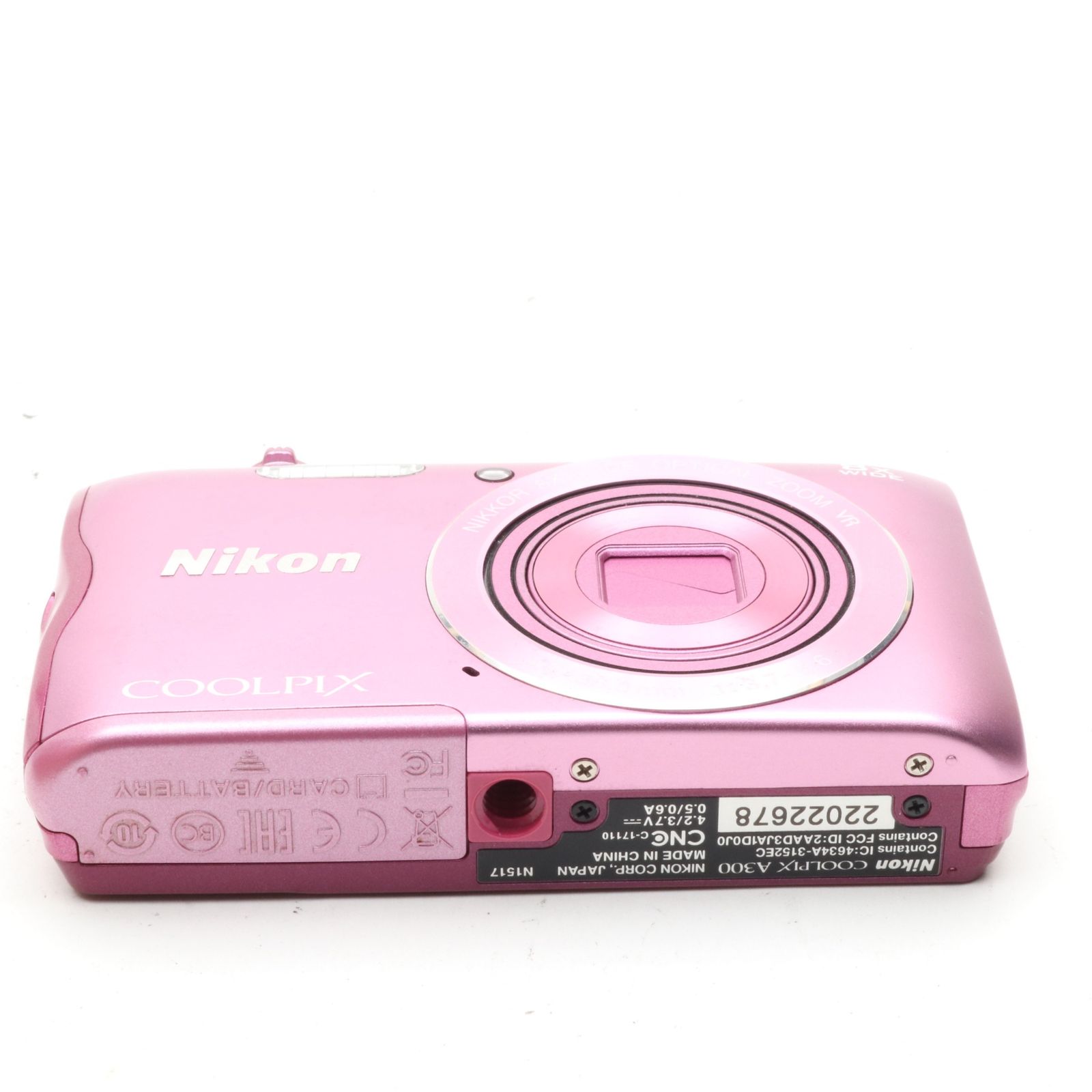 Nikon COOLPIX A300 ピンク デジタルカメラ - メルカリ