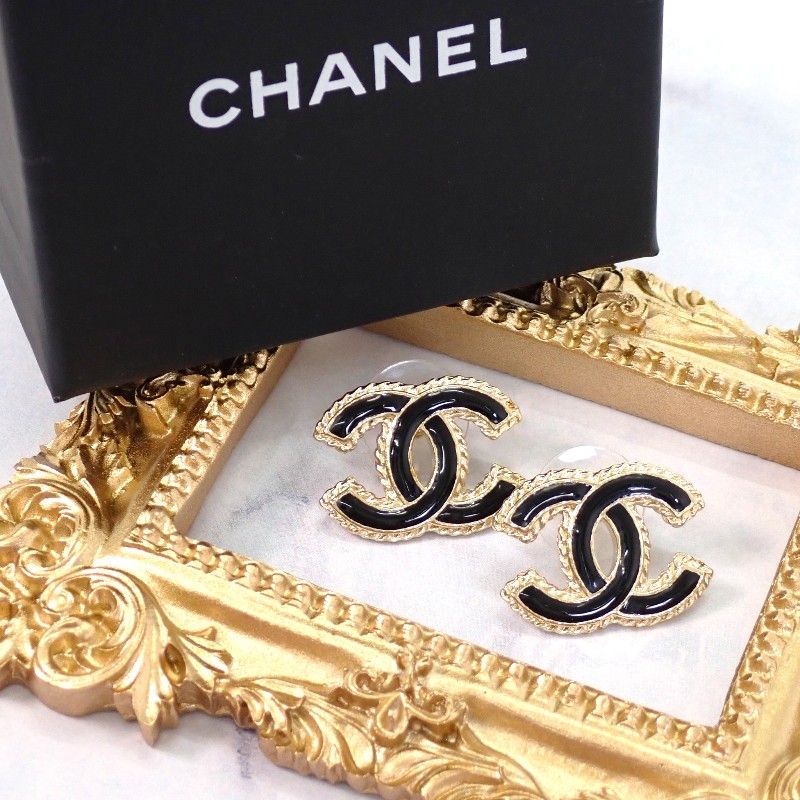 シャネル CHANEL ココマークピアス ABC528_B16134 メタル ゴールド