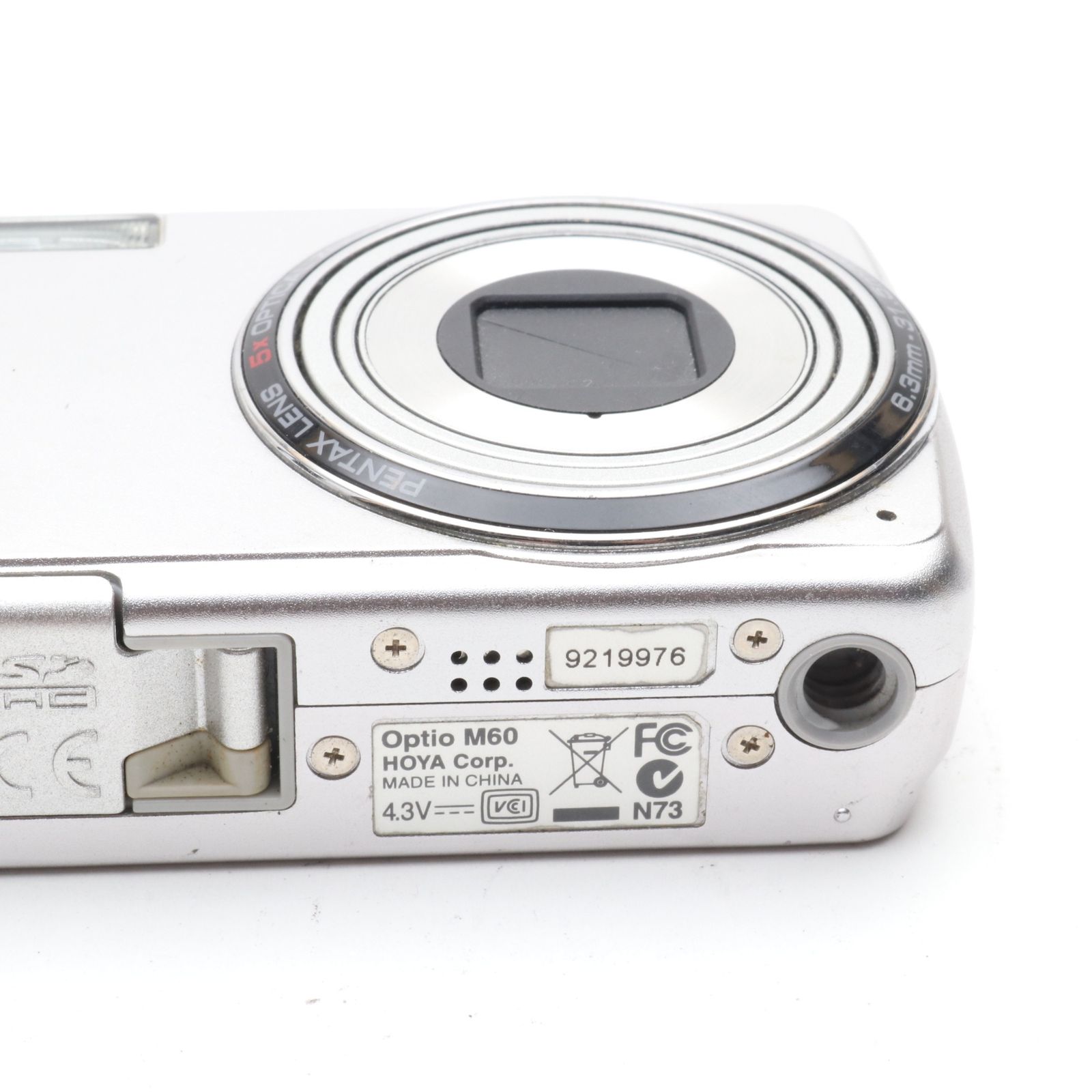 PENTAX Optio M60 シルバー デジタルカメラ - メルカリ