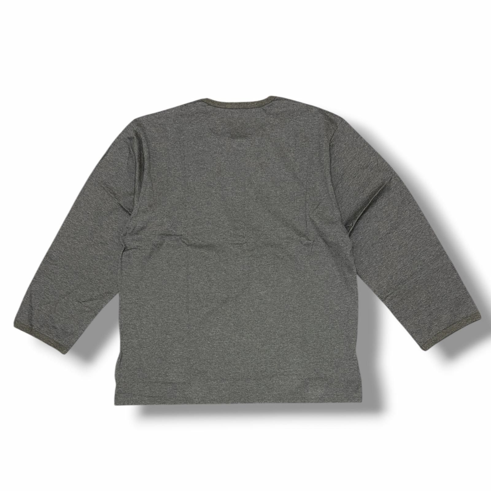 参考上代20900円 未使用 MATSUFUJI 25SS Henley Neck Long Sleeve