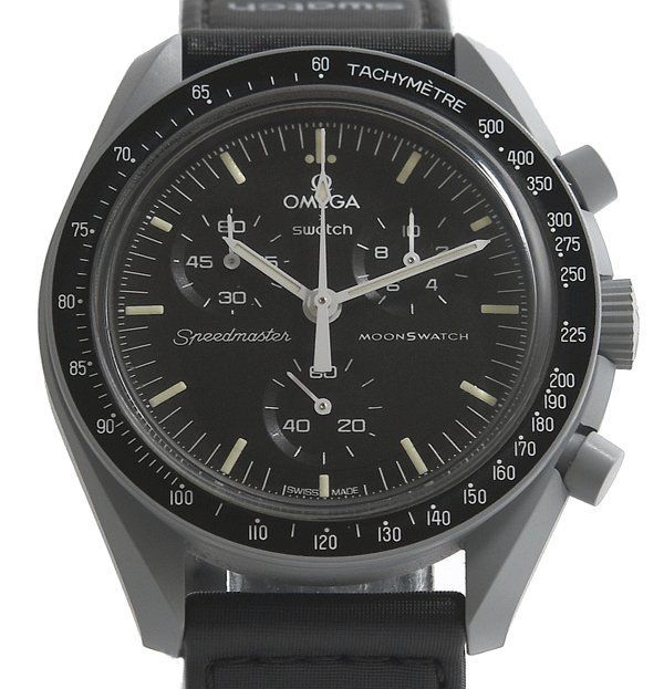 新作入荷，大得価 箱保付 美品 Swatch × OMEGA スウォッチ × オメガ