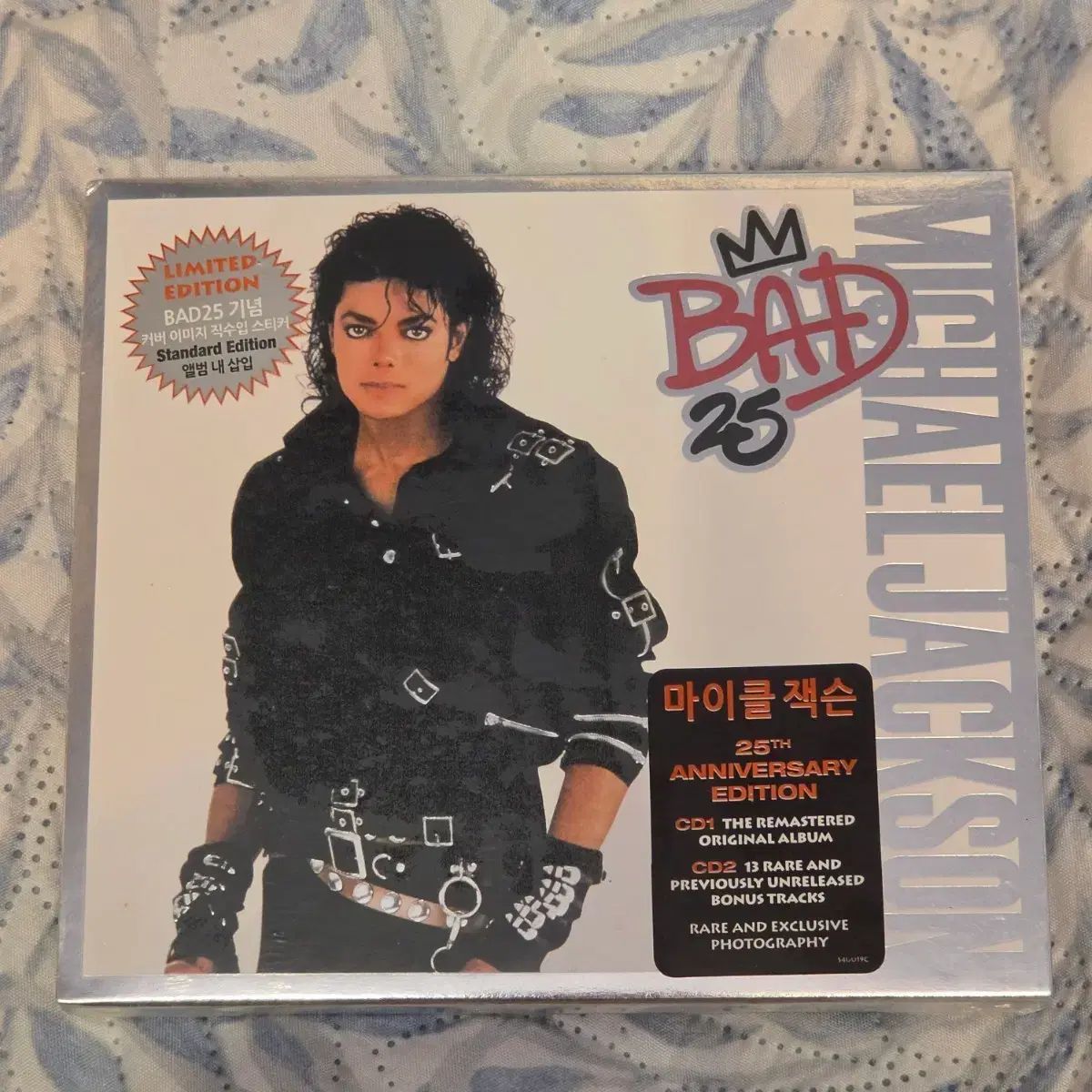 マイケル・ジャクソン Michael Jackson BAD 25 記念日 CD 未開封 