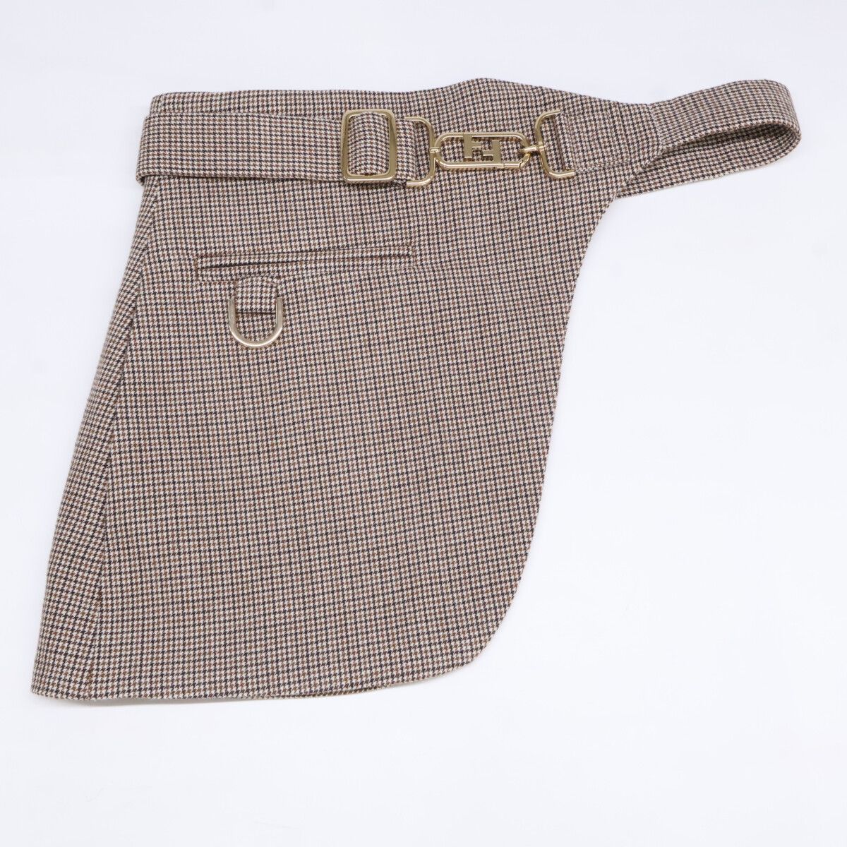 FENDI　フェンディ　【美品/国内正規】FJ7292/FR6410 AKSM ガンクラブチェック ショートジャケット/ショートパンツ セットアップ　38/38