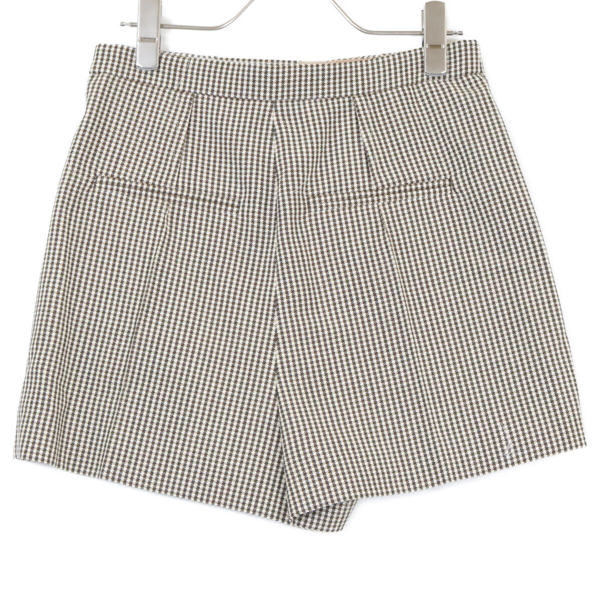 FENDI　フェンディ　【美品/国内正規】FJ7292/FR6410 AKSM ガンクラブチェック ショートジャケット/ショートパンツ セットアップ　38/38