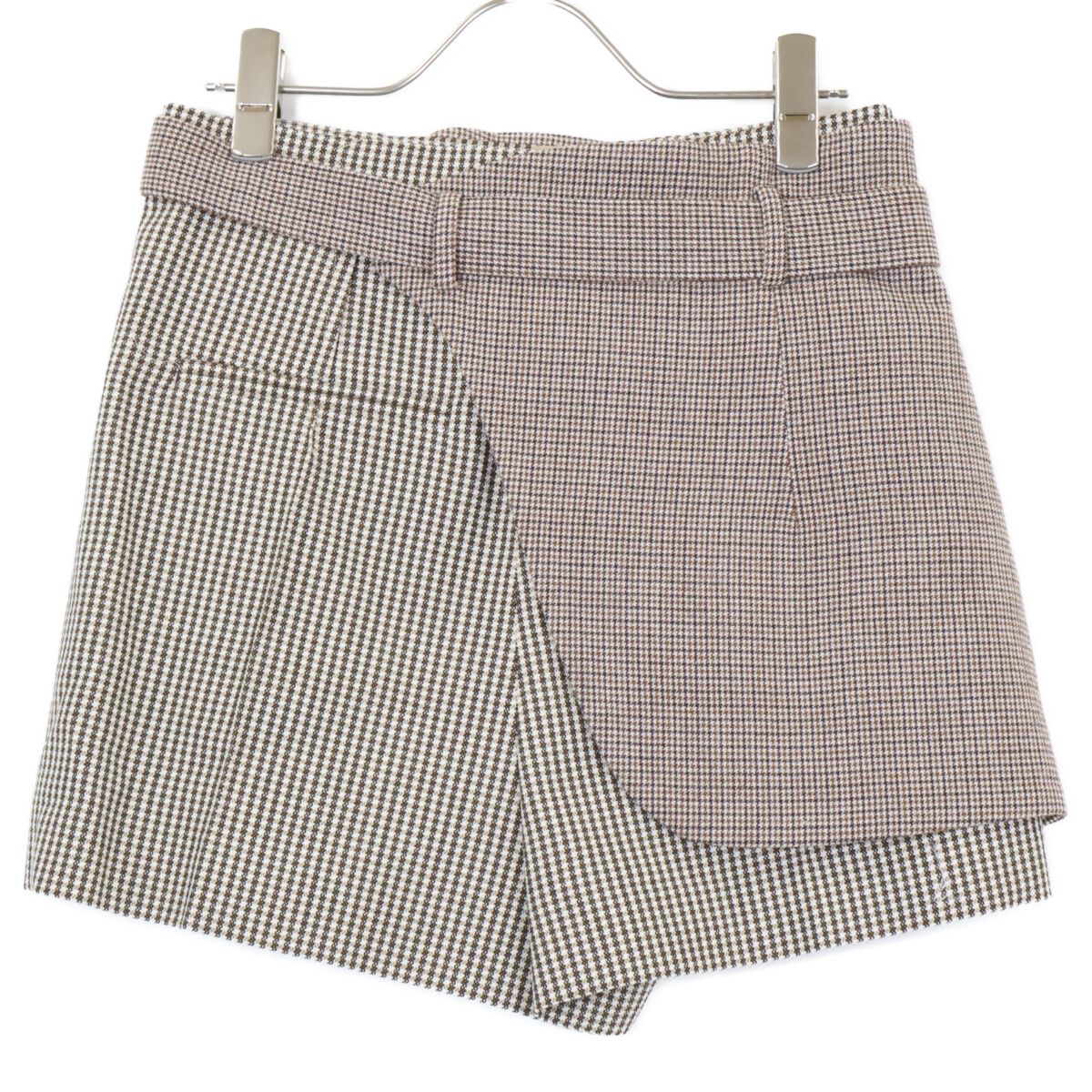 FENDI　フェンディ　【美品/国内正規】FJ7292/FR6410 AKSM ガンクラブチェック ショートジャケット/ショートパンツ セットアップ　38/38