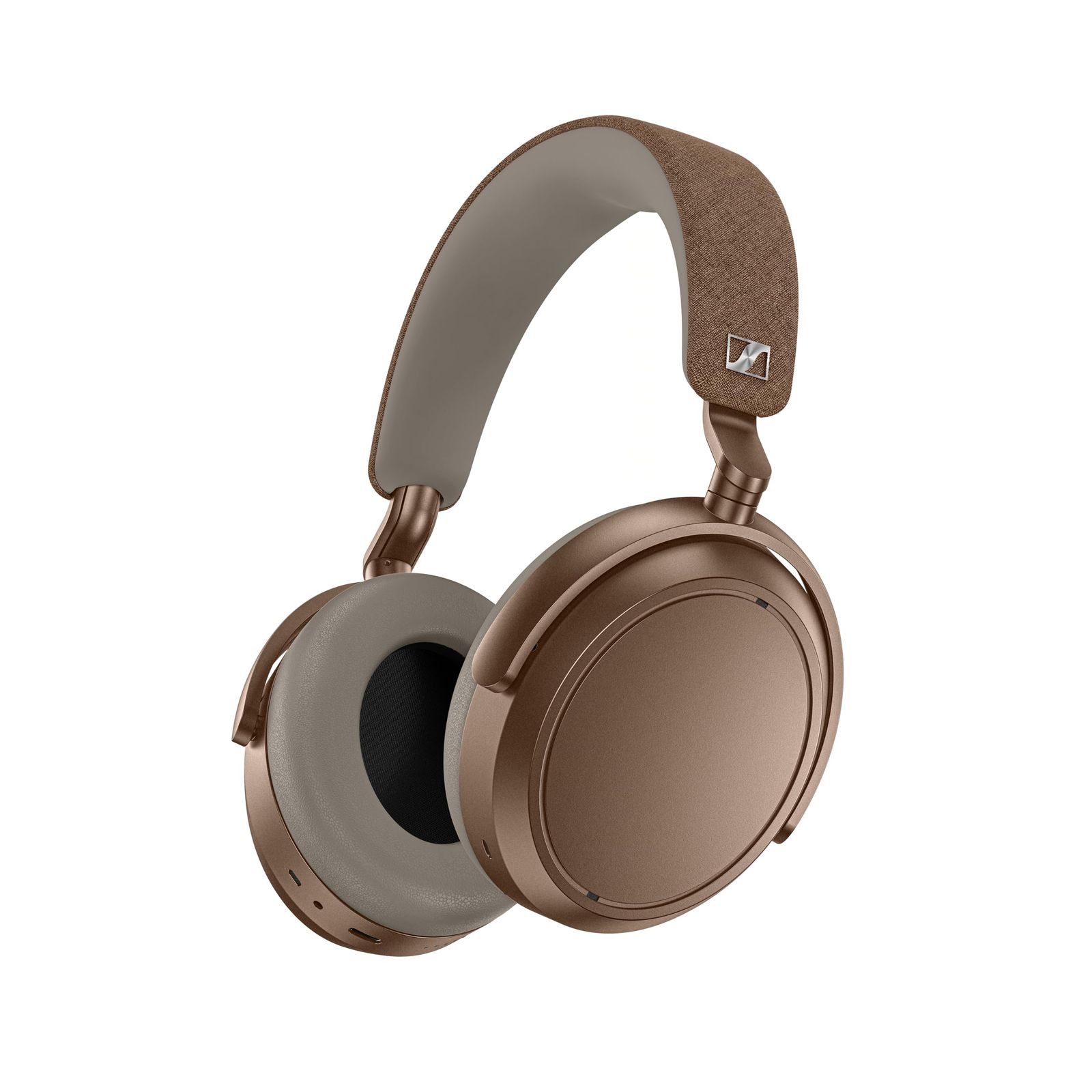 ゼンハイザー(Sennheiser) ワイヤレスヘッドホン bluetooth MOMENTUM 4 Wireless ブラウン 高性能ドライバー ノイズキャンセリング 60時間再生 タッチパネル 低遅延 aptX Adaptive マ [ブラウン] [単品]