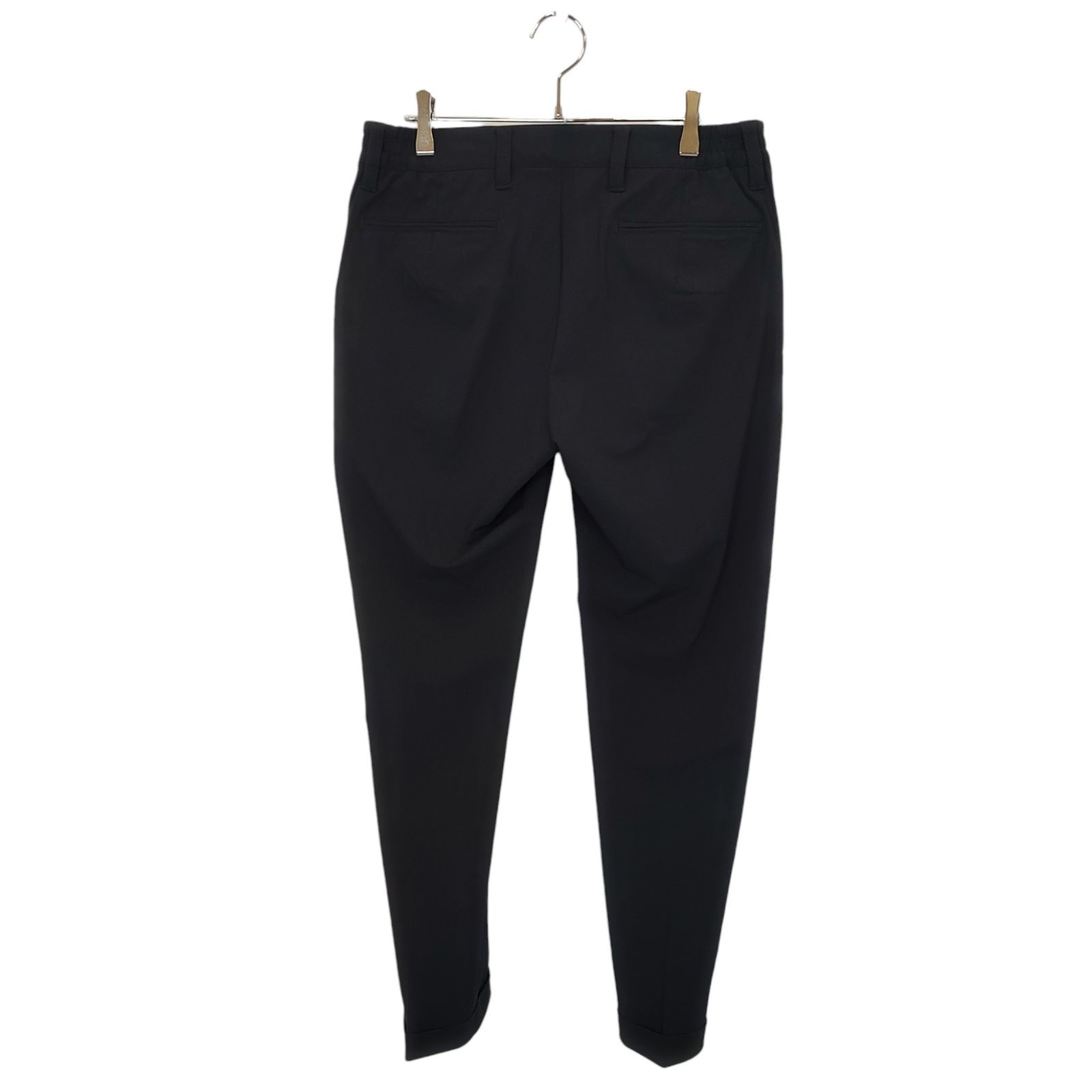 1piu1uguale3 ウノピゥウノウグァーレトレ MRP656-NYU112 ブラック CREASE SLACKS パンツ Ⅳ 1PIU1UGUALE3 ウノピゥウノウグァーレトレ CREASE SLACKS スラックス