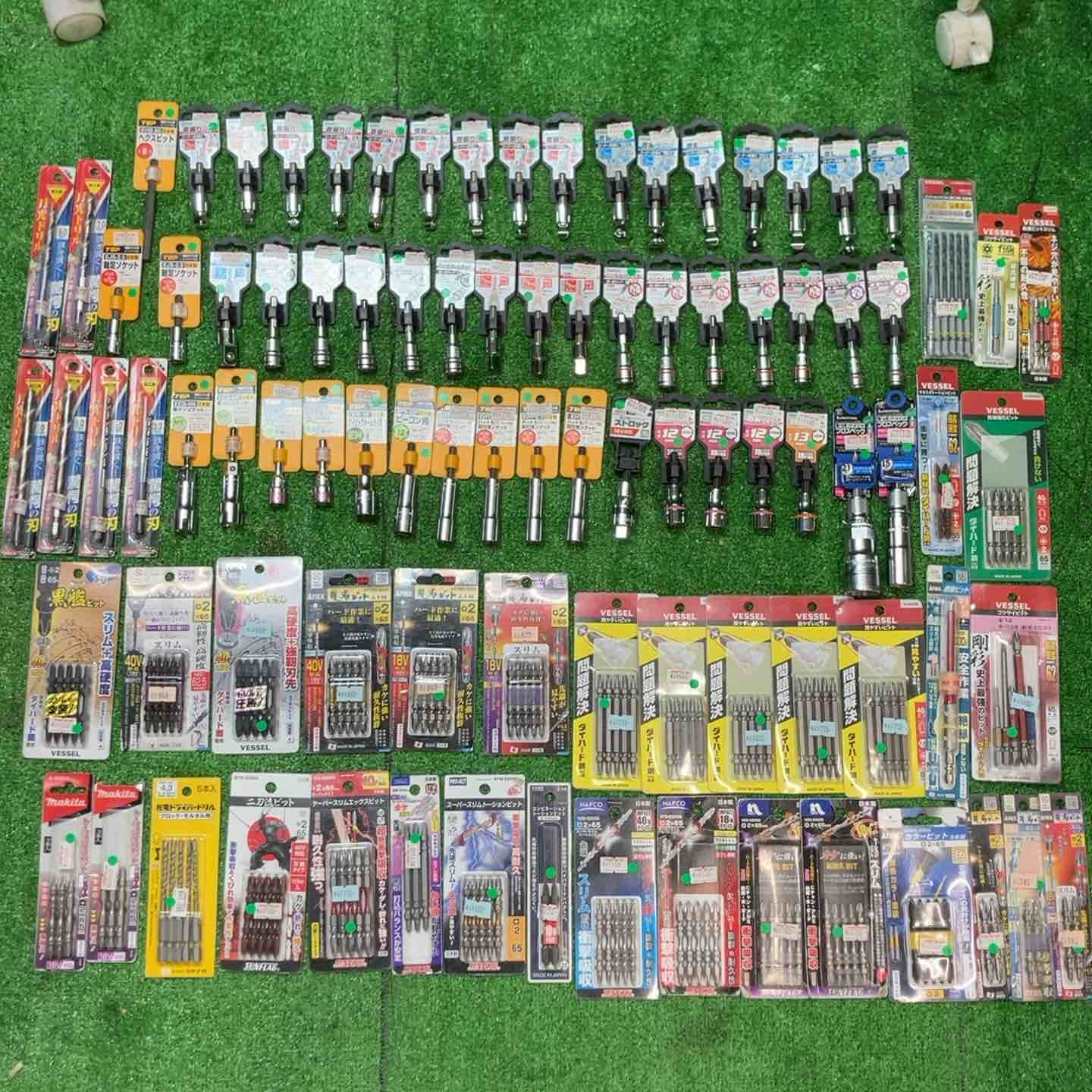 インパクトビット、ソケット/ソケットアダプタ まとめ売り(ビット130本以上、ソケット40個以上)【桶川店】