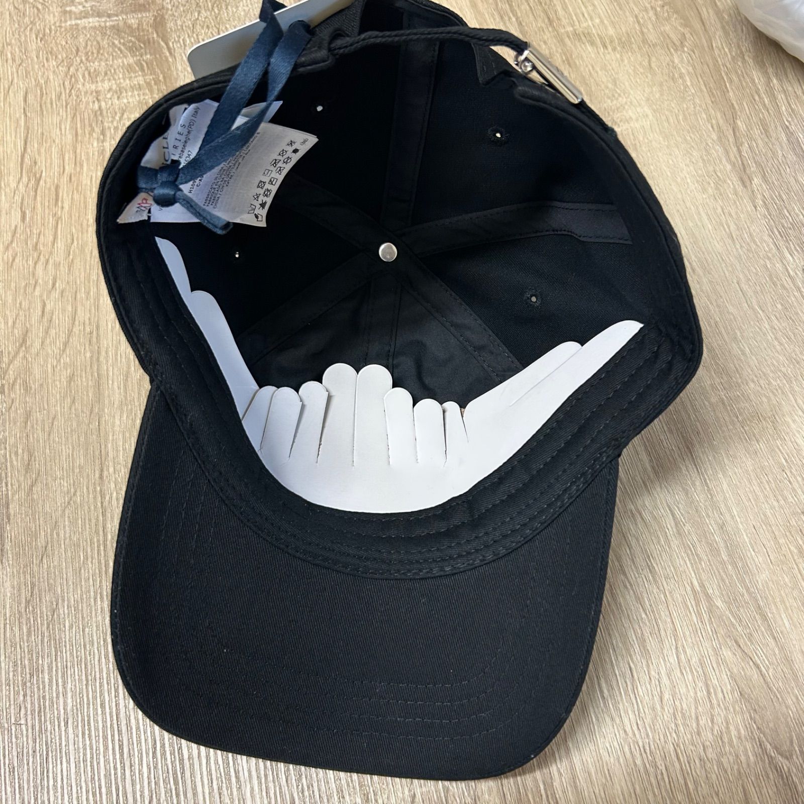 極美品】 MONCLER モンクレール ダブルワッペンベースボールキャップ 