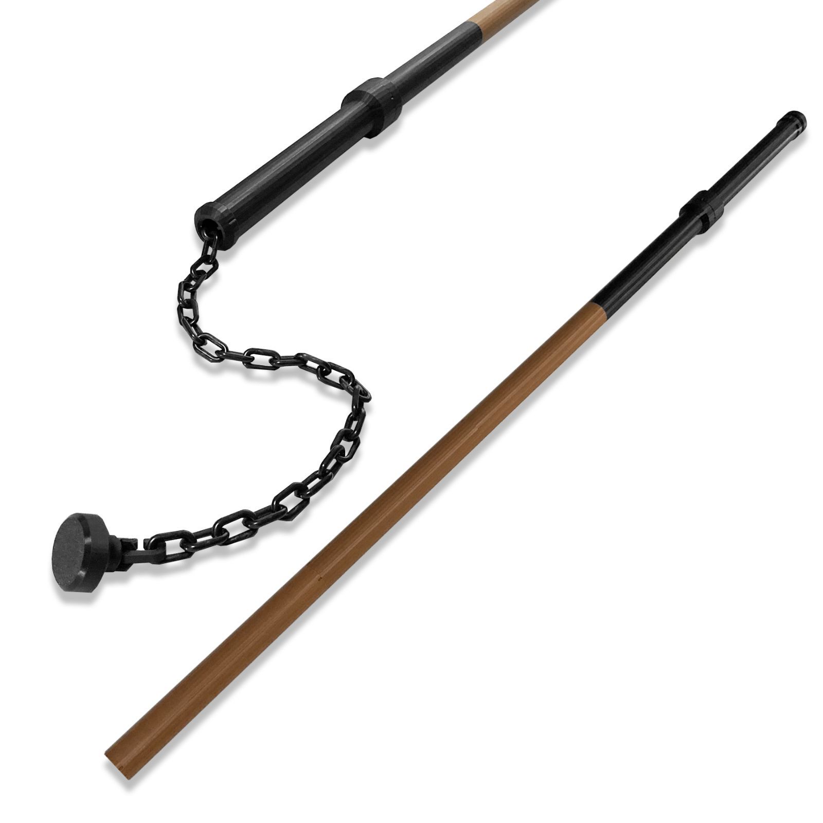 コスプレ小道具/振り杖/忍たま/桜木清右衛門/武器/分割式/軽量プラ製