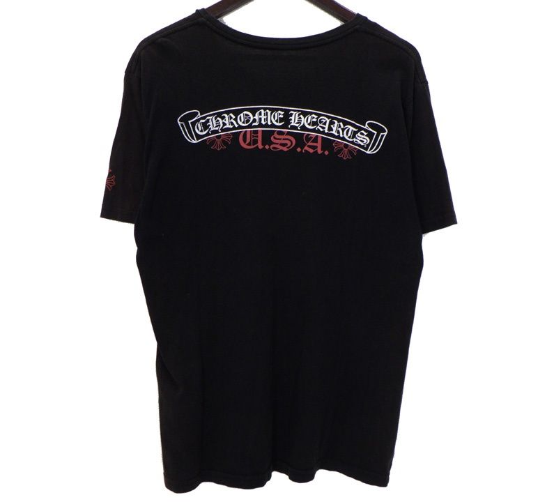 クロムハーツ CHROME HEARTS 【 CH T SHRT 】 スクロールラベル バック