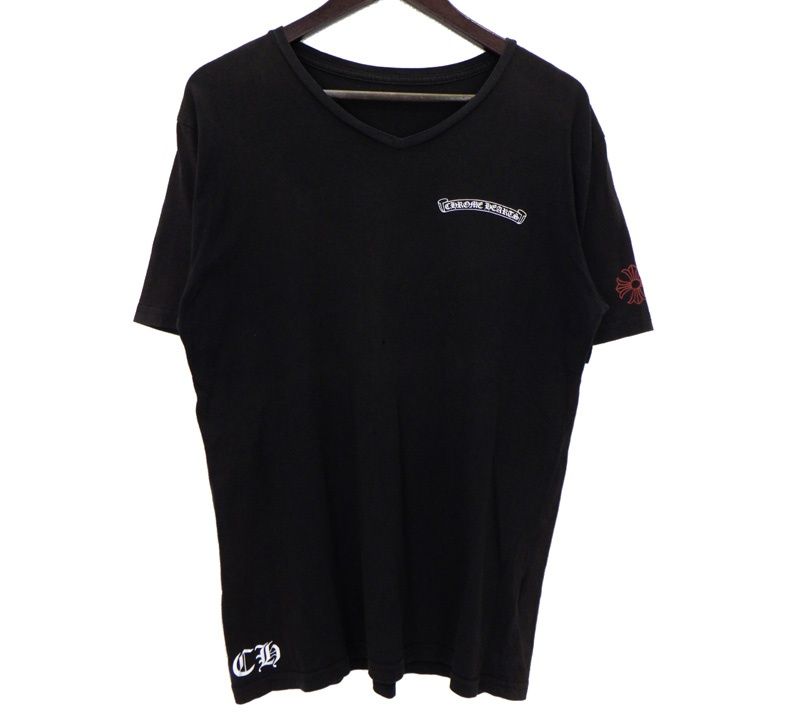 クロムハーツ CHROME HEARTS 【 CH T SHRT 】 スクロールラベル バック