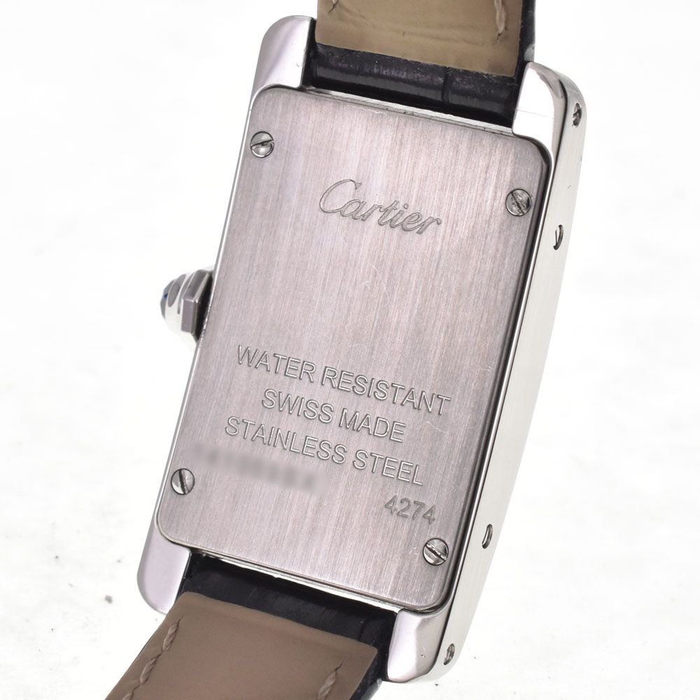 カルティエ CARTIER WSTA0043 タンクアメリカン SM シルバー クォーツ